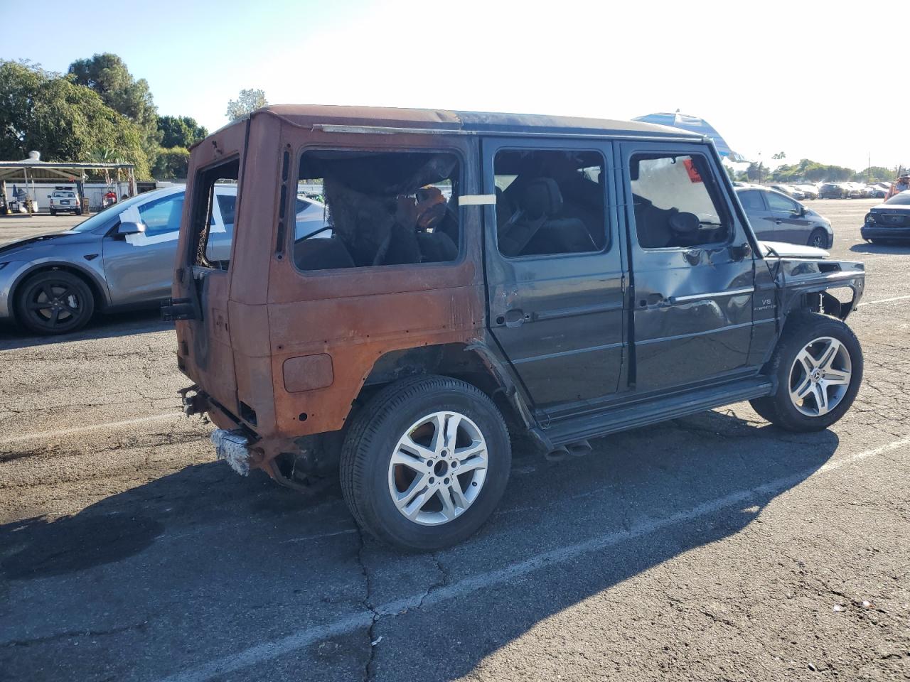 2011 Mercedes-benz G 55 Amg Black vin: WDCYC7BF7BX186709