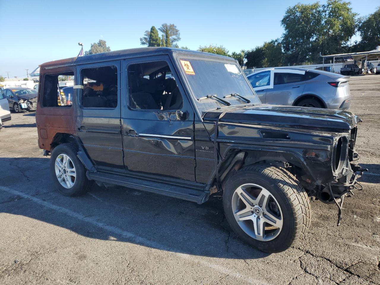 2011 Mercedes-benz G 55 Amg Black vin: WDCYC7BF7BX186709