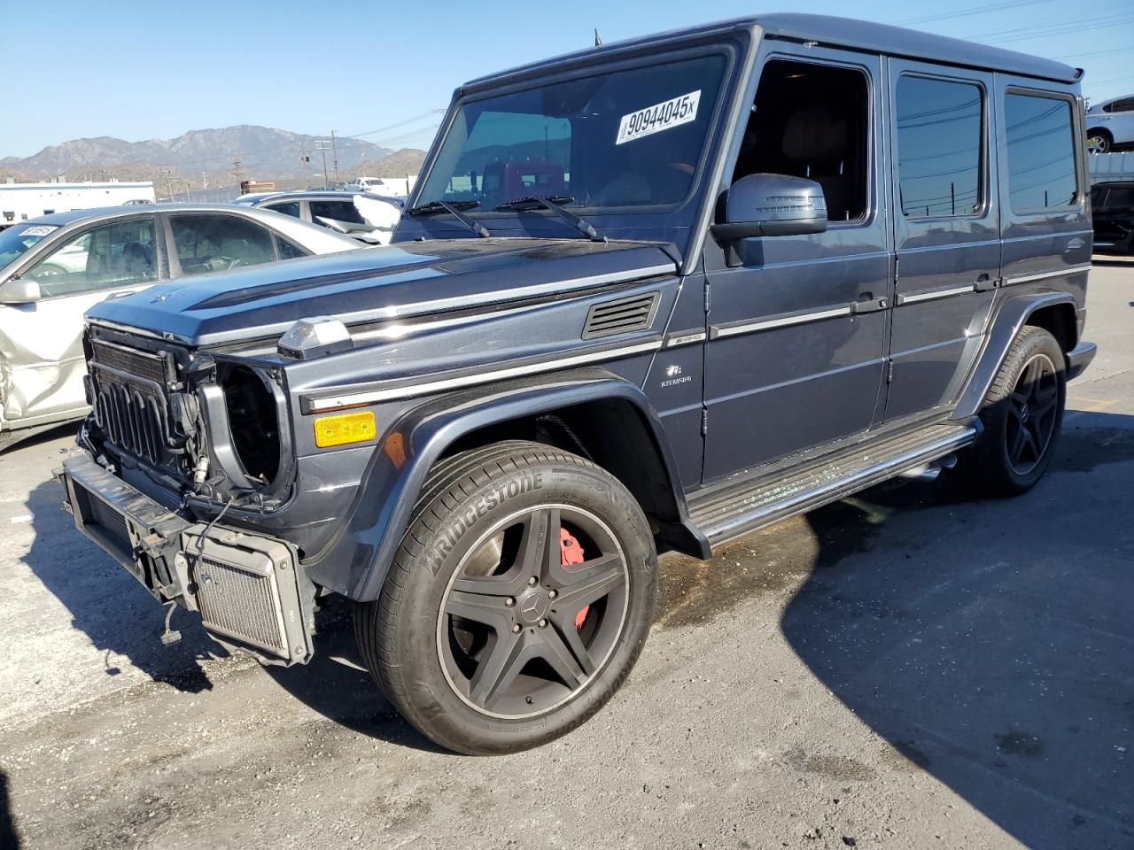 2013 Mercedes-benz G 63 Amg Gray vin: WDCYC7DF0DX203169