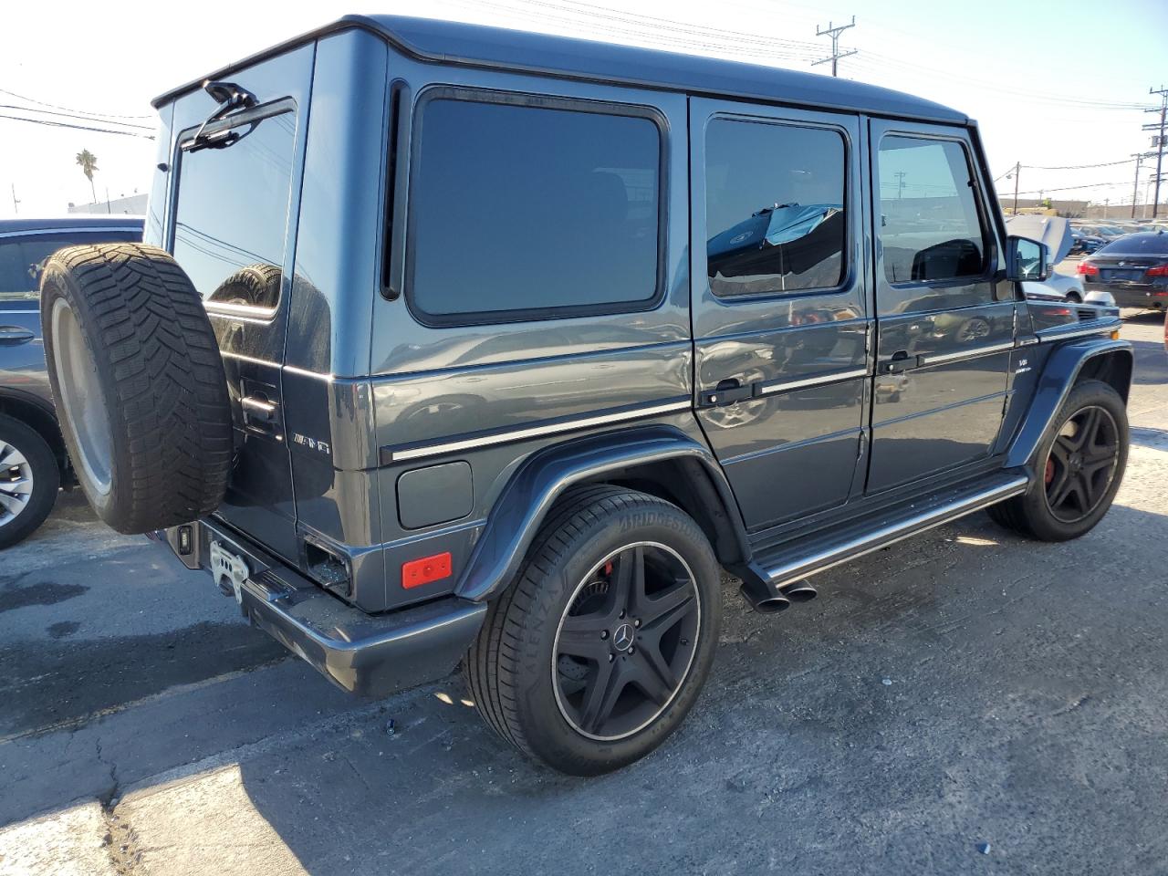 2013 Mercedes-benz G 63 Amg Gray vin: WDCYC7DF0DX203169