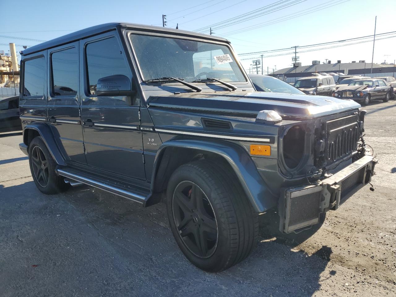 2013 Mercedes-benz G 63 Amg Gray vin: WDCYC7DF0DX203169