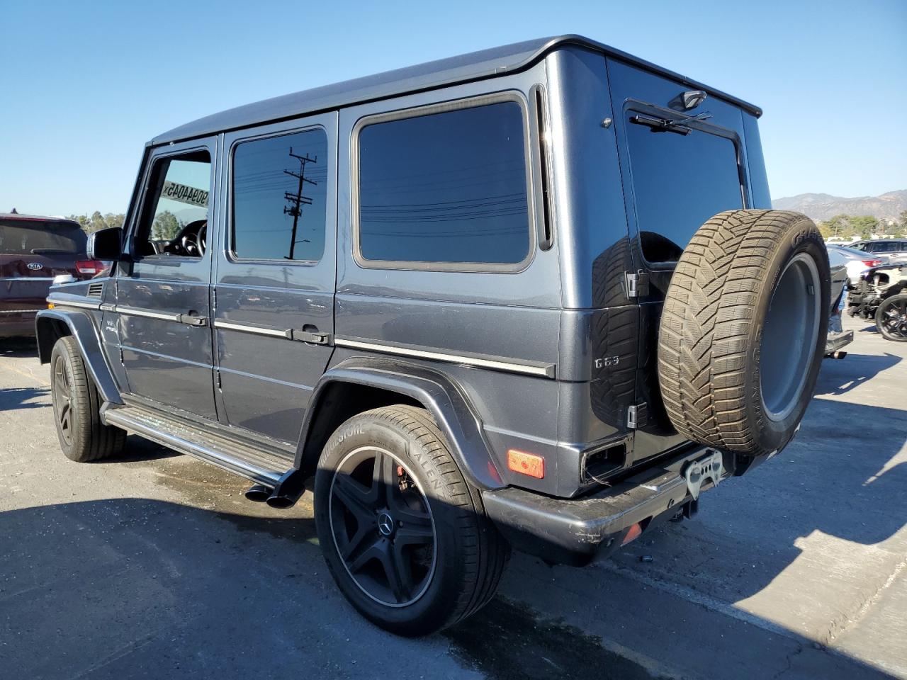 2013 Mercedes-benz G 63 Amg Gray vin: WDCYC7DF0DX203169