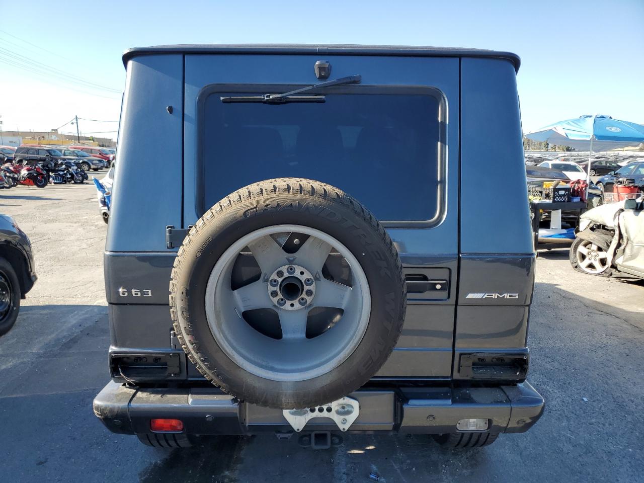 2013 Mercedes-benz G 63 Amg Gray vin: WDCYC7DF0DX203169