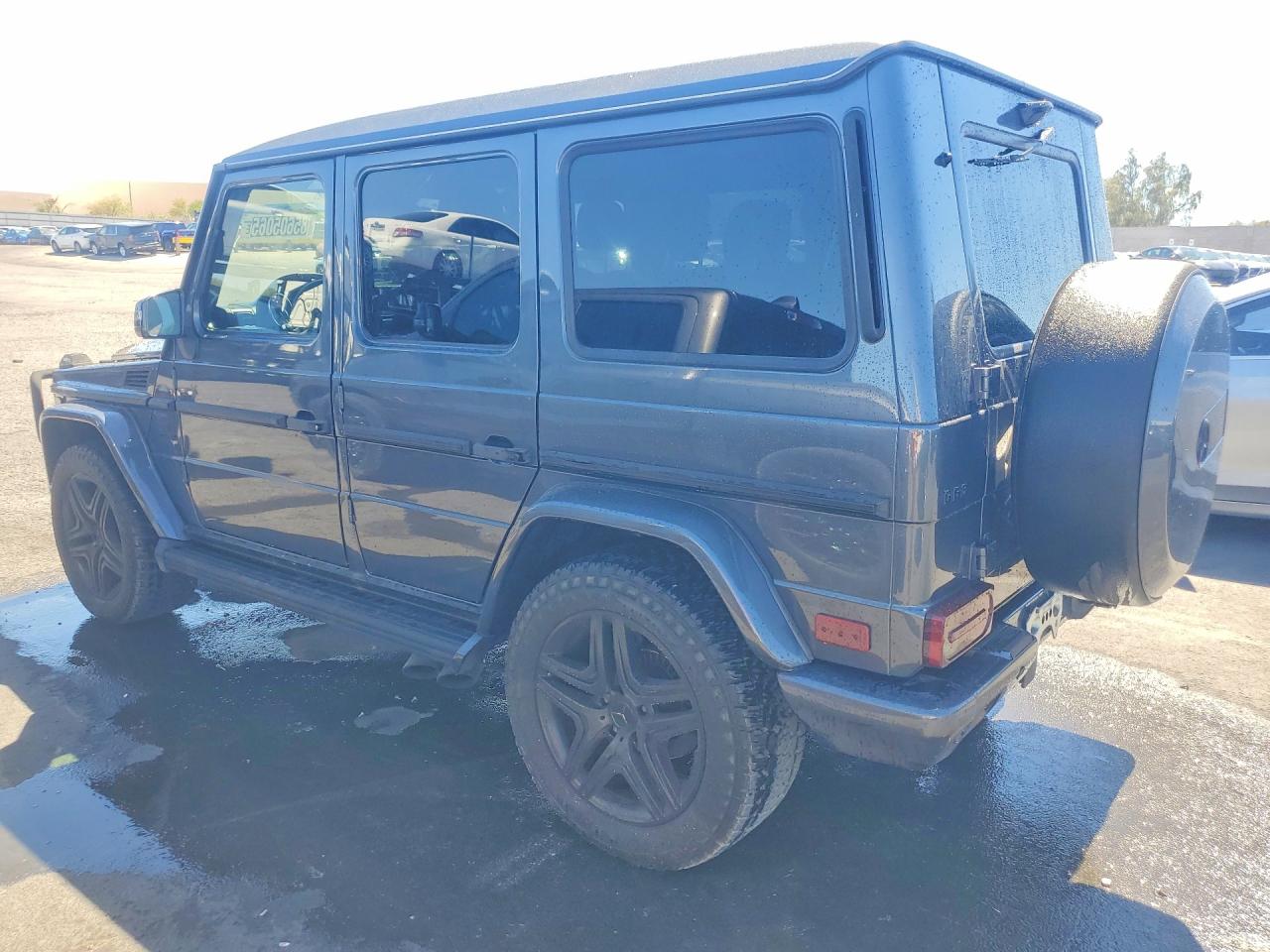 2014 Mercedes-benz G 63 Amg Gray vin: WDCYC7DF0EX216697