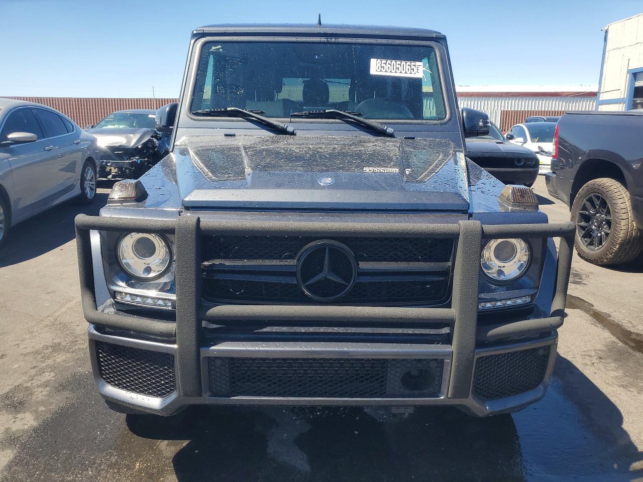 2014 Mercedes-benz G 63 Amg Gray vin: WDCYC7DF0EX216697