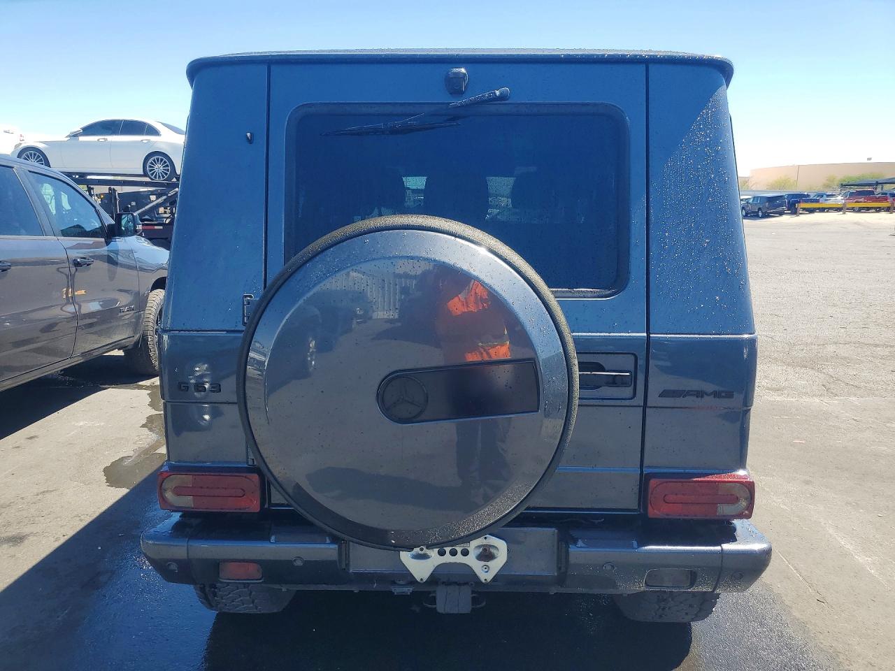 2014 Mercedes-benz G 63 Amg Gray vin: WDCYC7DF0EX216697