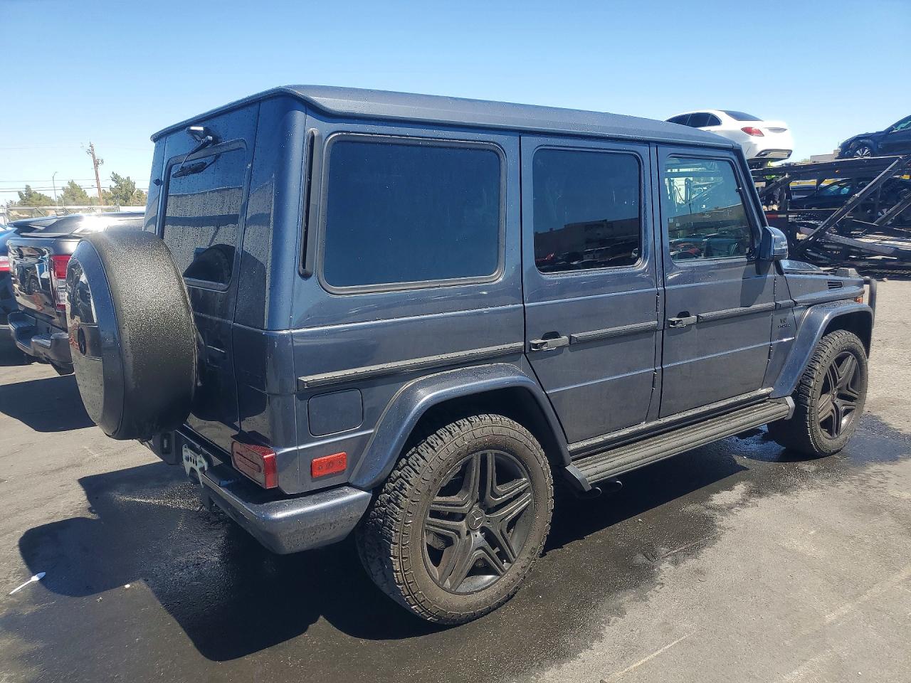 2014 Mercedes-benz G 63 Amg Gray vin: WDCYC7DF0EX216697