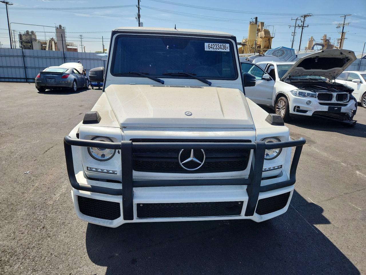 2013 Mercedes-benz G 63 Amg White vin: WDCYC7DF1DX206260