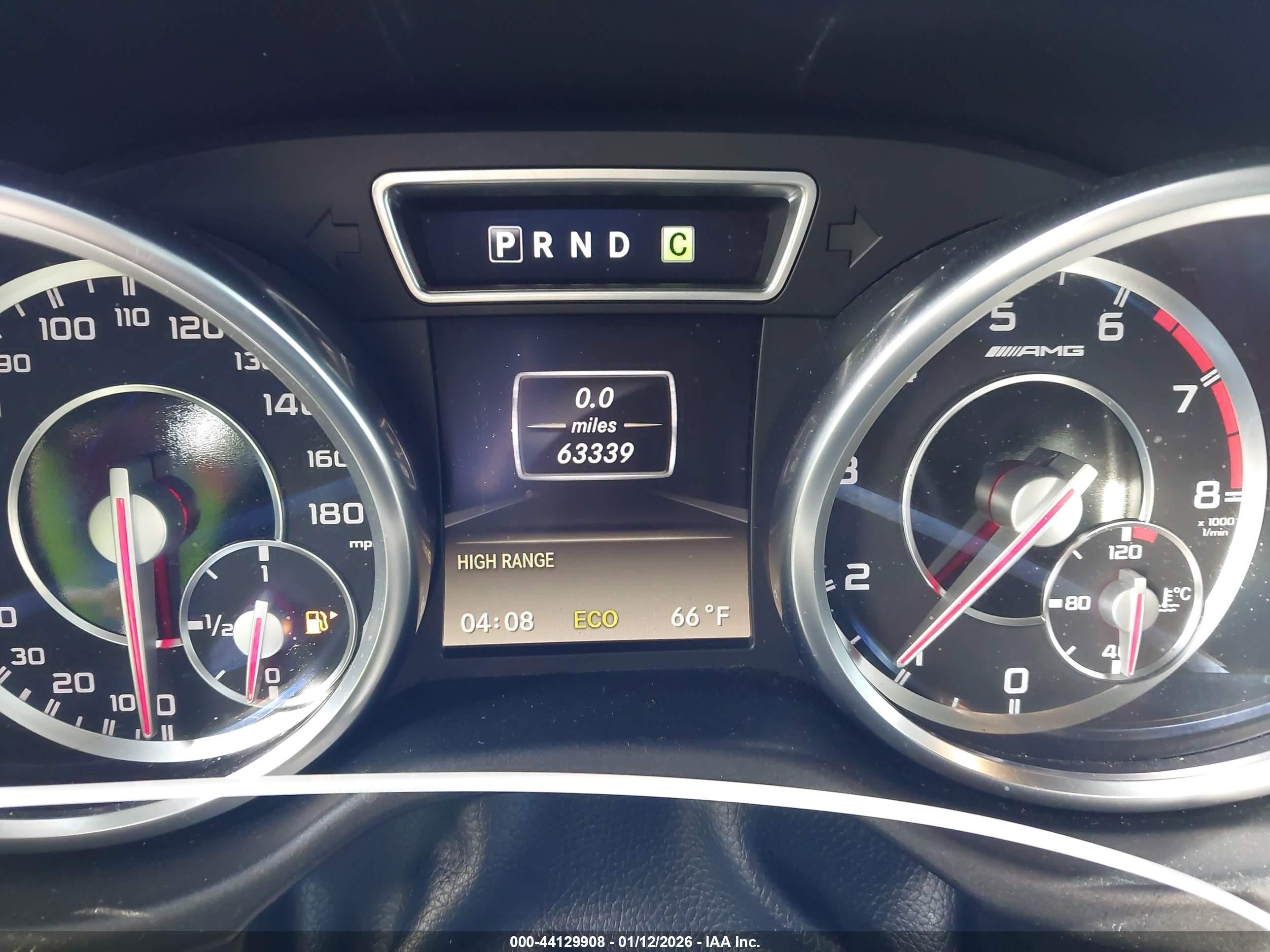 2013 Mercedes-benz G 63 Amg 4matic Серебряный vin: WDCYC7DF1DX209482