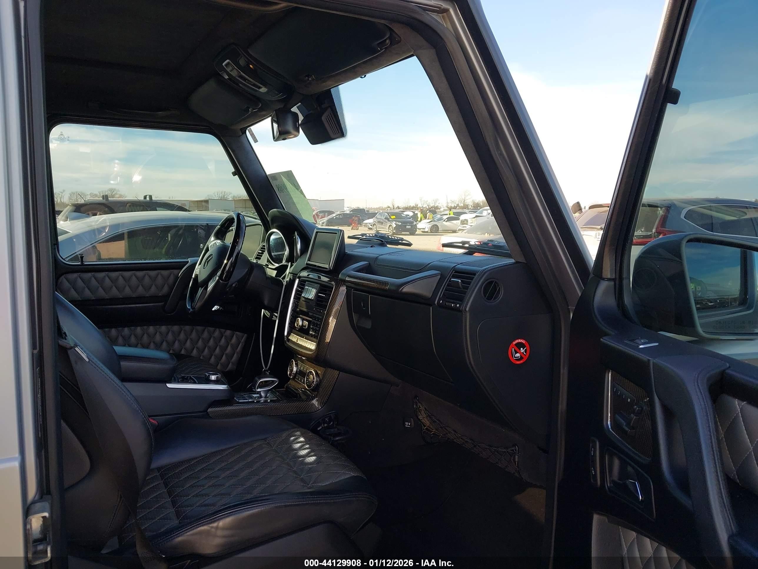 2013 Mercedes-benz G 63 Amg 4matic Серебряный vin: WDCYC7DF1DX209482