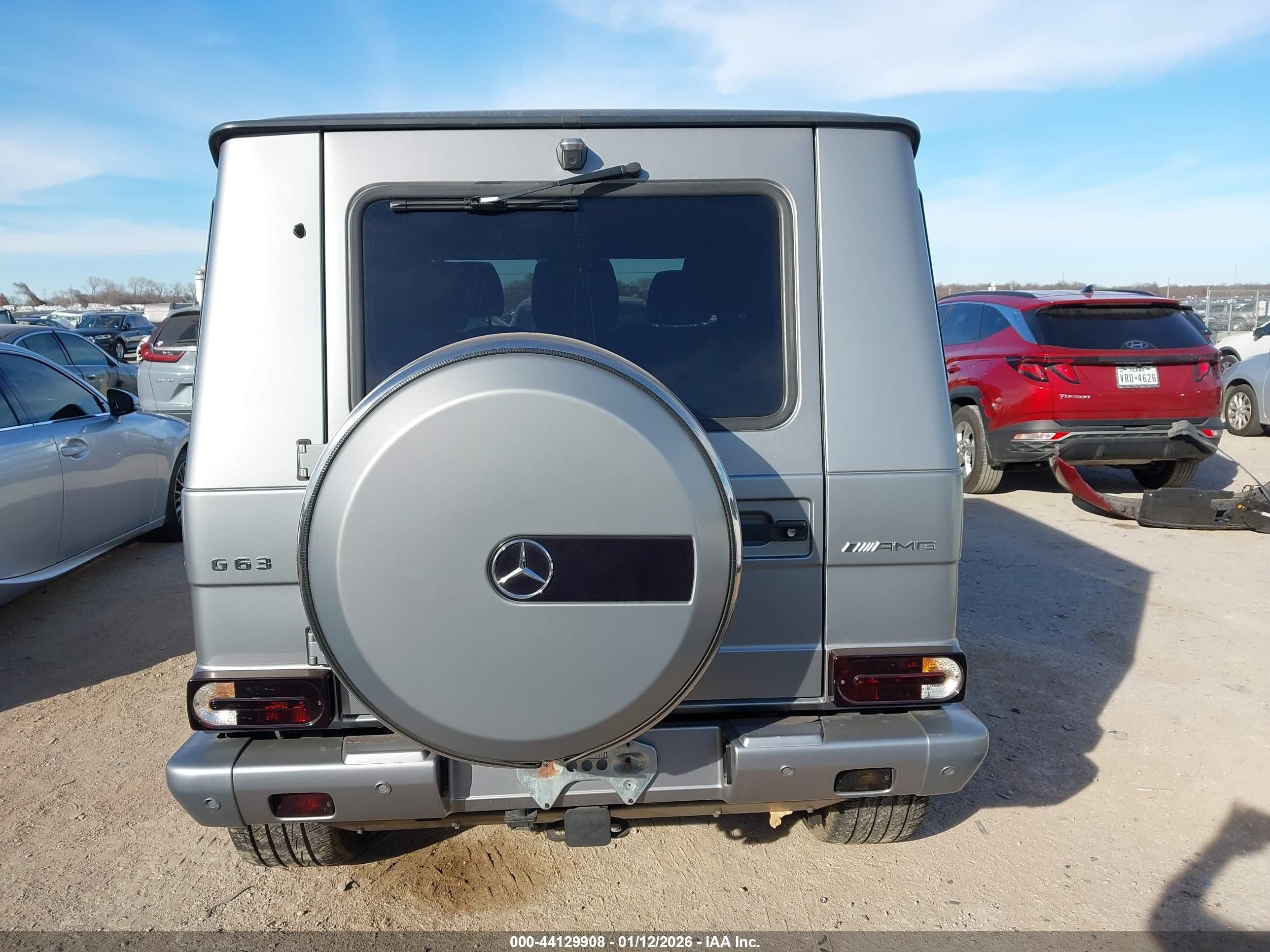 2013 Mercedes-benz G 63 Amg 4matic Серебряный vin: WDCYC7DF1DX209482