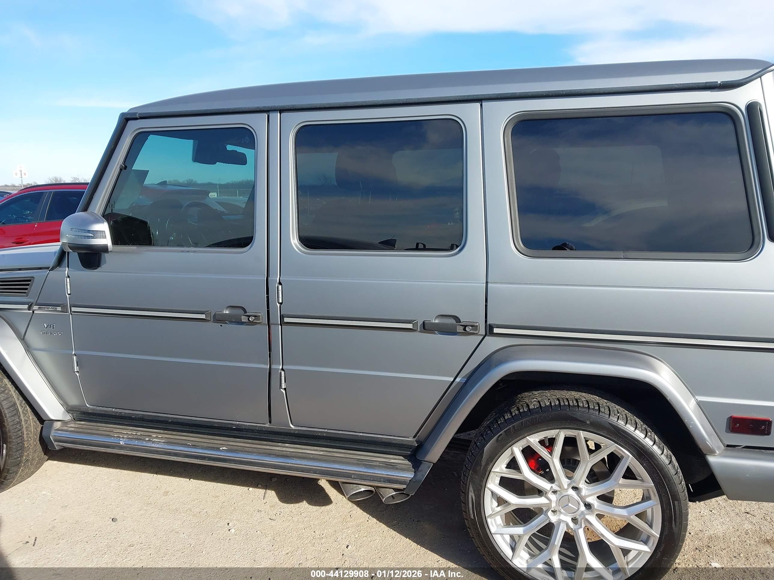 2013 Mercedes-benz G 63 Amg 4matic Серебряный vin: WDCYC7DF1DX209482