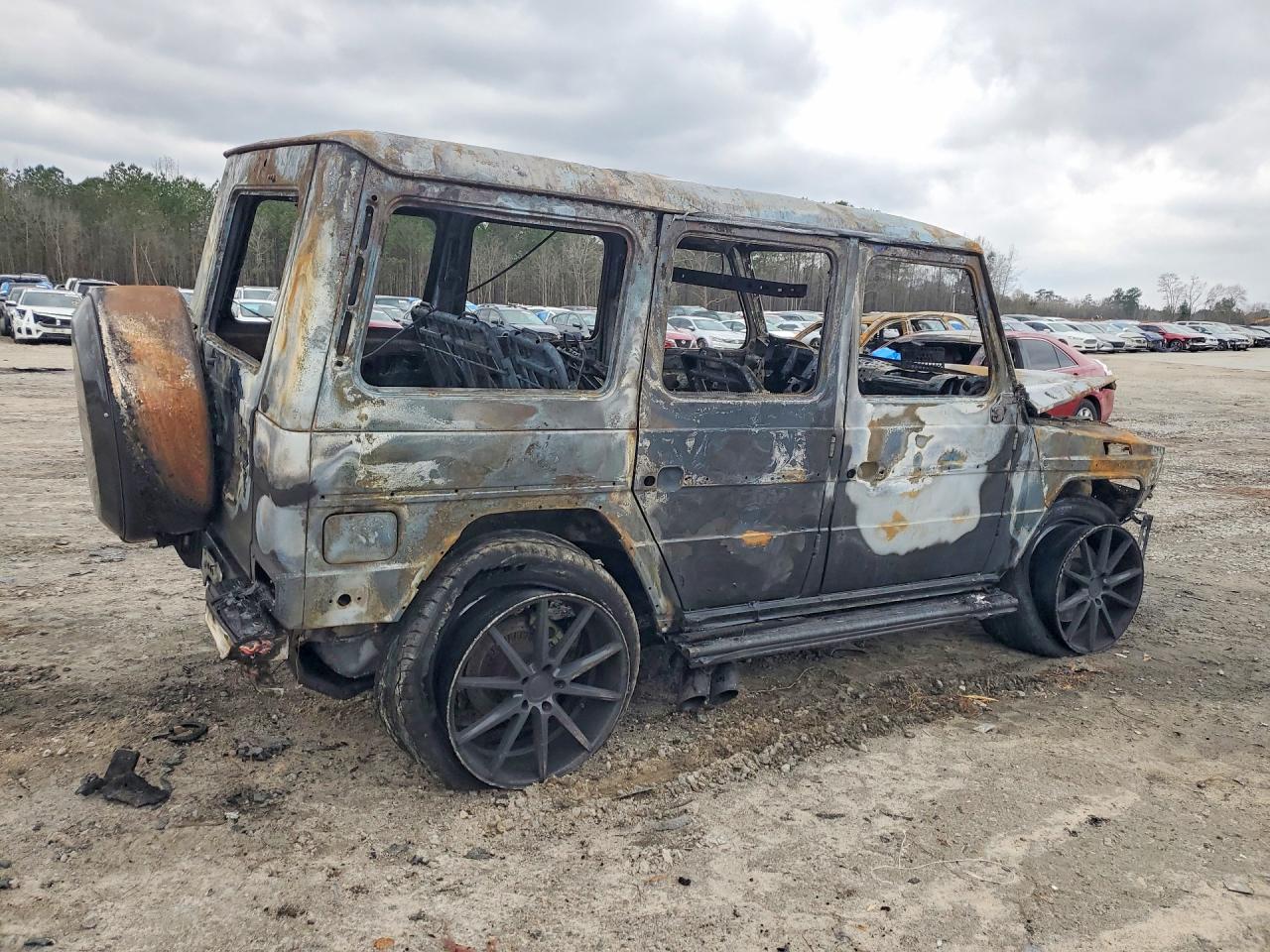 2013 Mercedes-benz G 63 Amg Черный vin: WDCYC7DF1DX210390