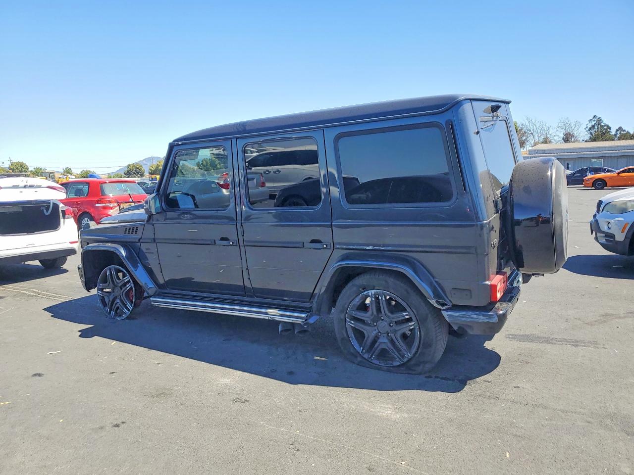 2014 Mercedes-benz G 63 Amg Black vin: WDCYC7DF1EX218927