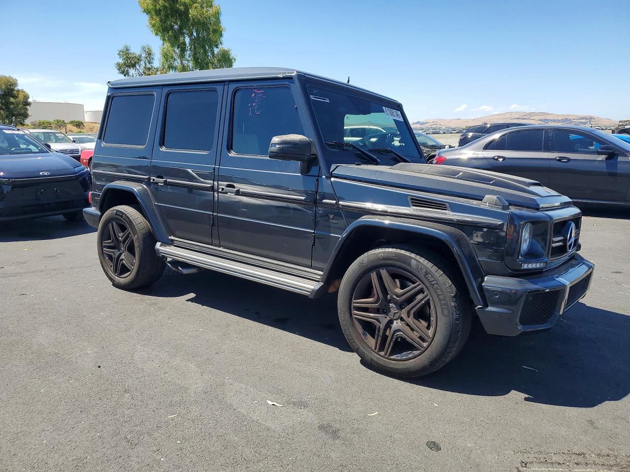 2014 Mercedes-benz G 63 Amg Black vin: WDCYC7DF1EX218927