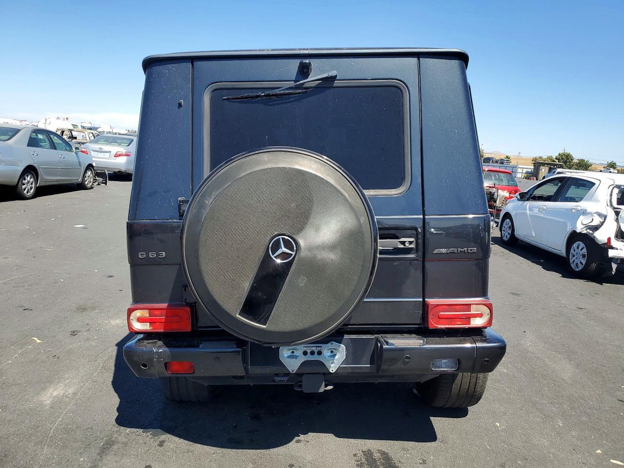2014 Mercedes-benz G 63 Amg Black vin: WDCYC7DF1EX218927