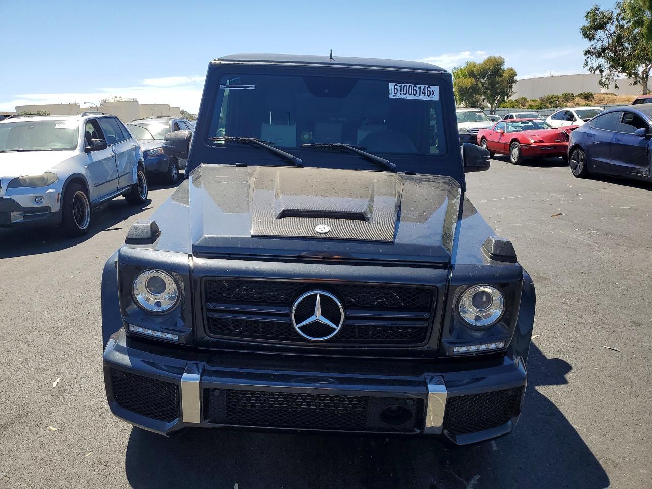 2014 Mercedes-benz G 63 Amg Black vin: WDCYC7DF1EX218927