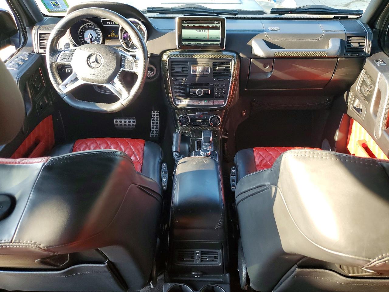 2015 Mercedes-benz G 63 Amg Black vin: WDCYC7DF1FX236250