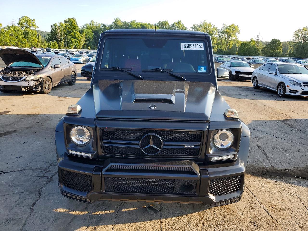 2015 Mercedes-benz G 63 Amg Black vin: WDCYC7DF1FX236250