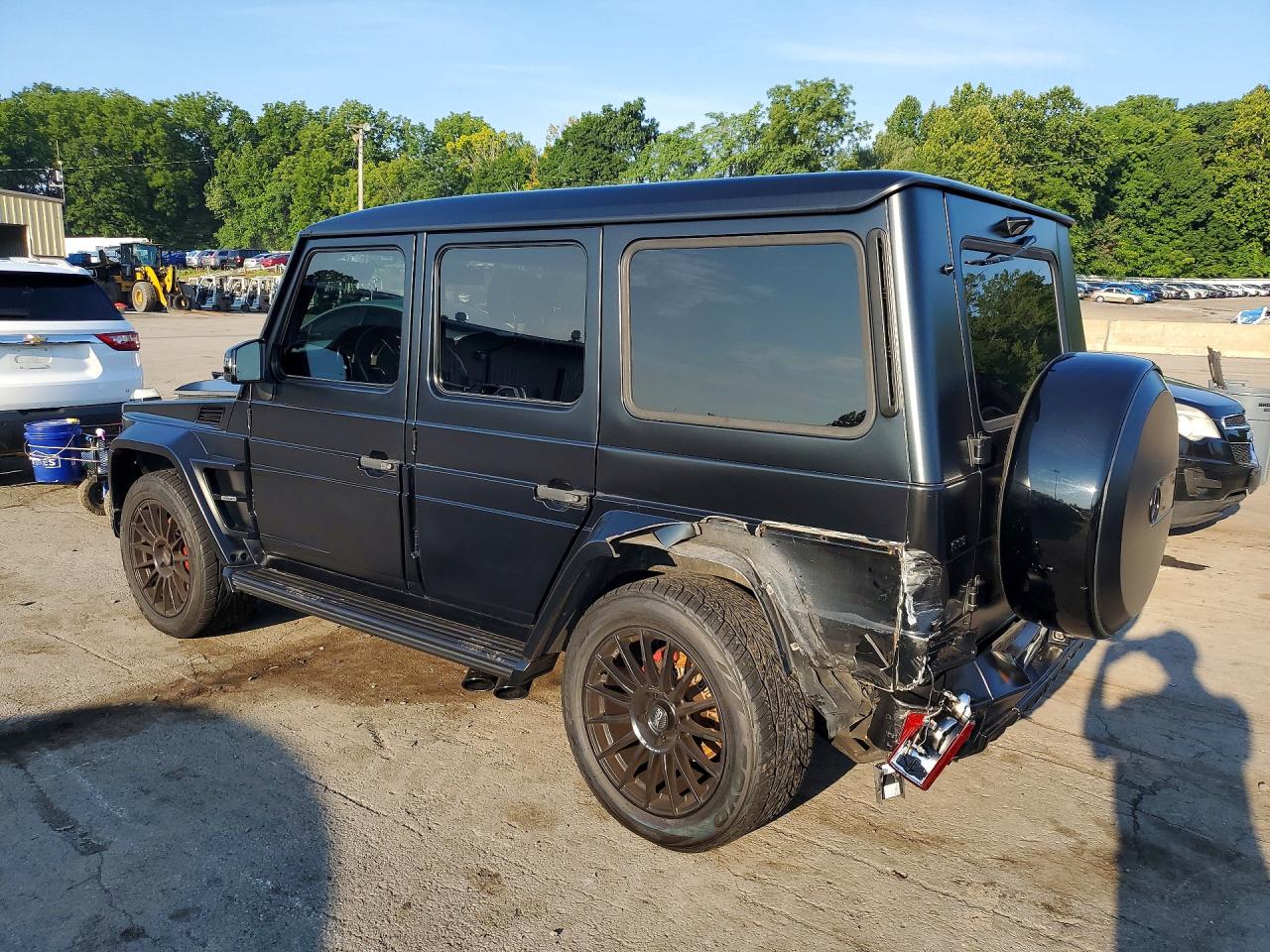 2015 Mercedes-benz G 63 Amg Black vin: WDCYC7DF1FX236250