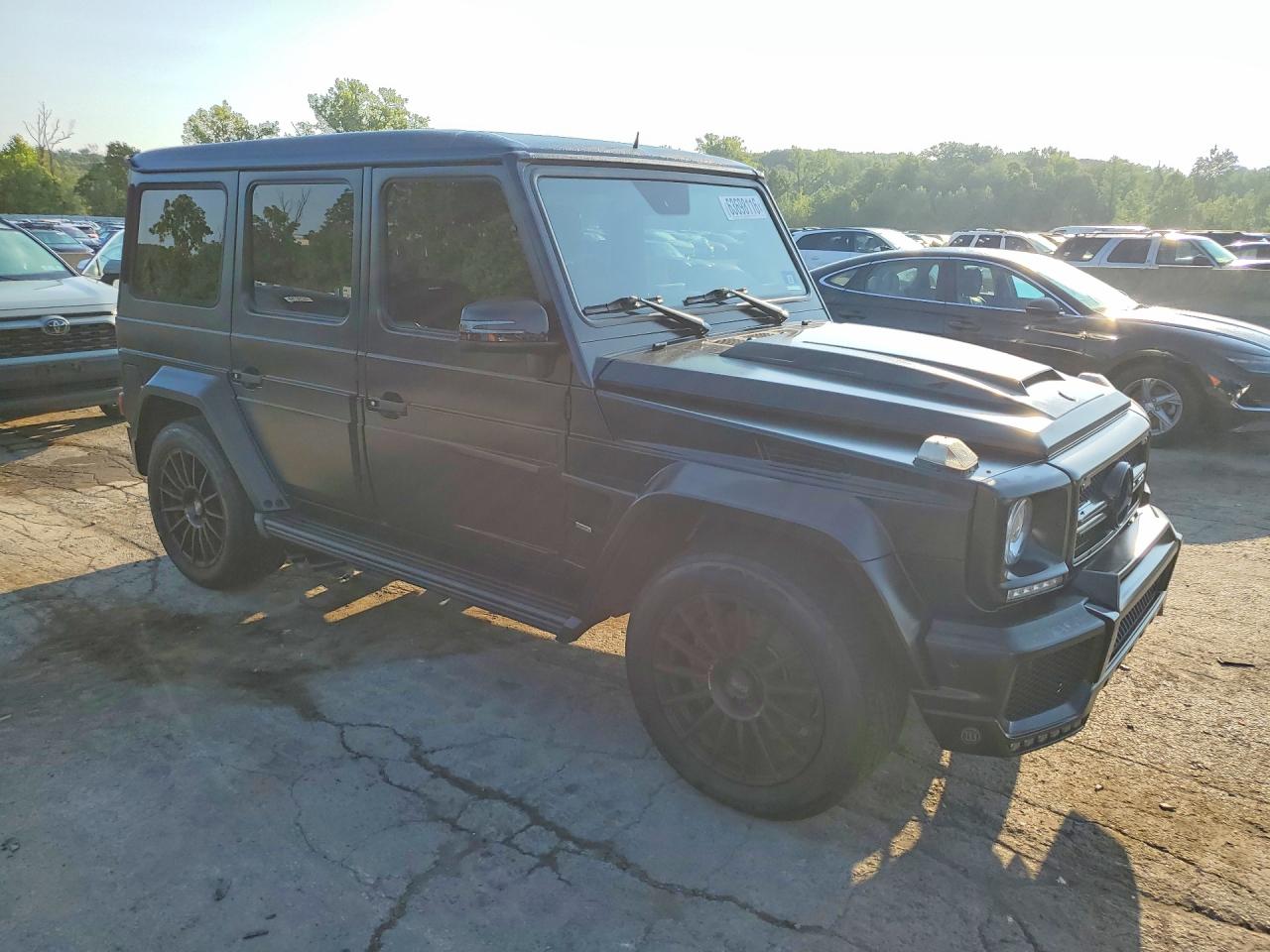 2015 Mercedes-benz G 63 Amg Black vin: WDCYC7DF1FX236250
