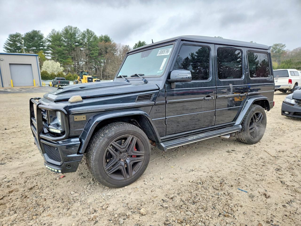 2015 Mercedes-benz G 63 Amg Черный vin: WDCYC7DF1FX238564