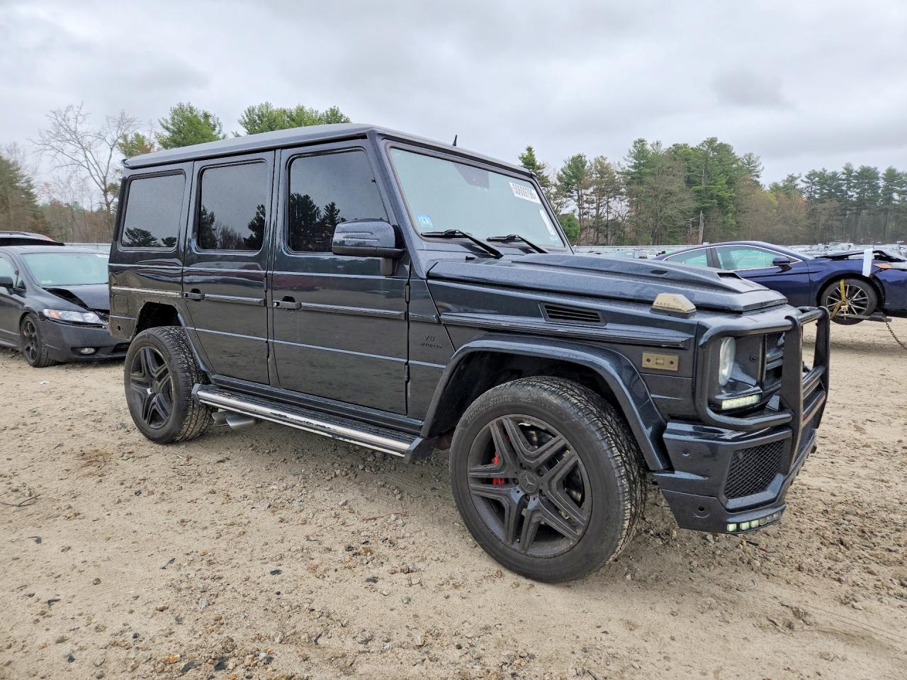 2015 Mercedes-benz G 63 Amg Черный vin: WDCYC7DF1FX238564