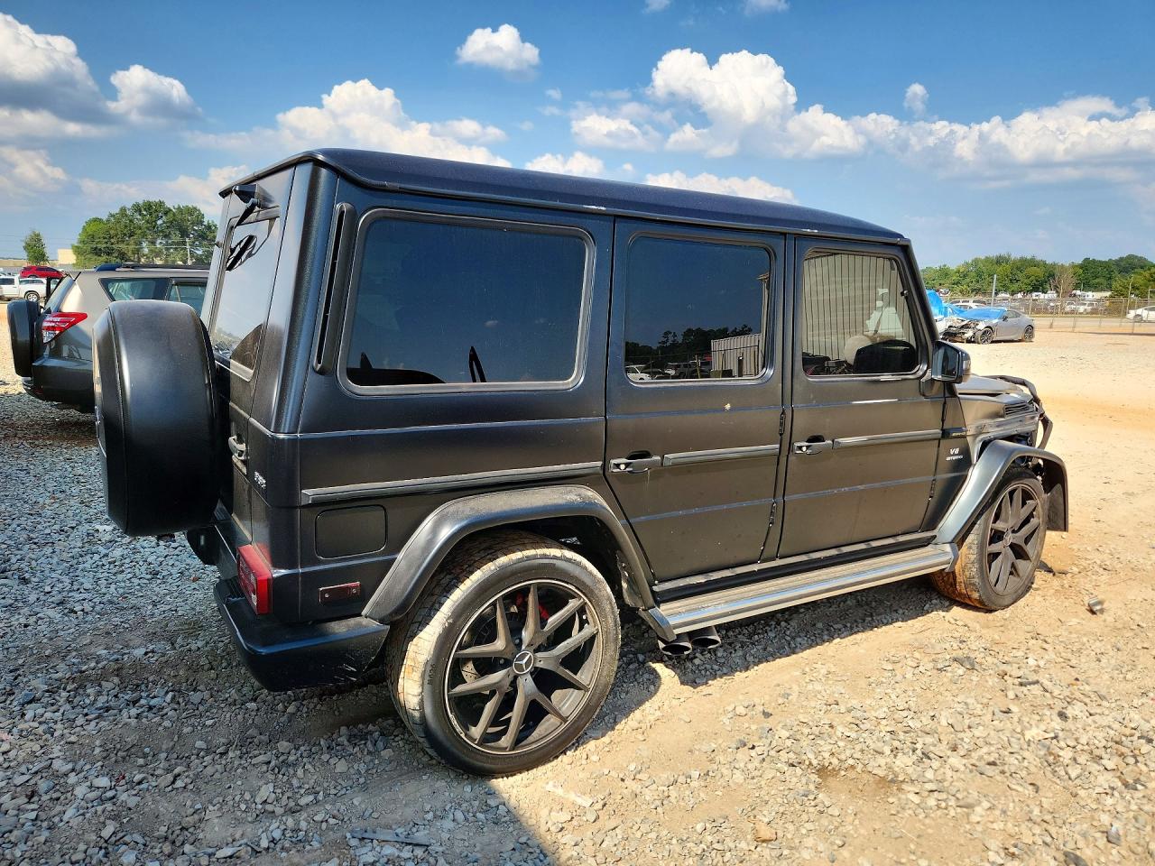 2017 Mercedes-benz G 63 Amg Black vin: WDCYC7DF1HX267176