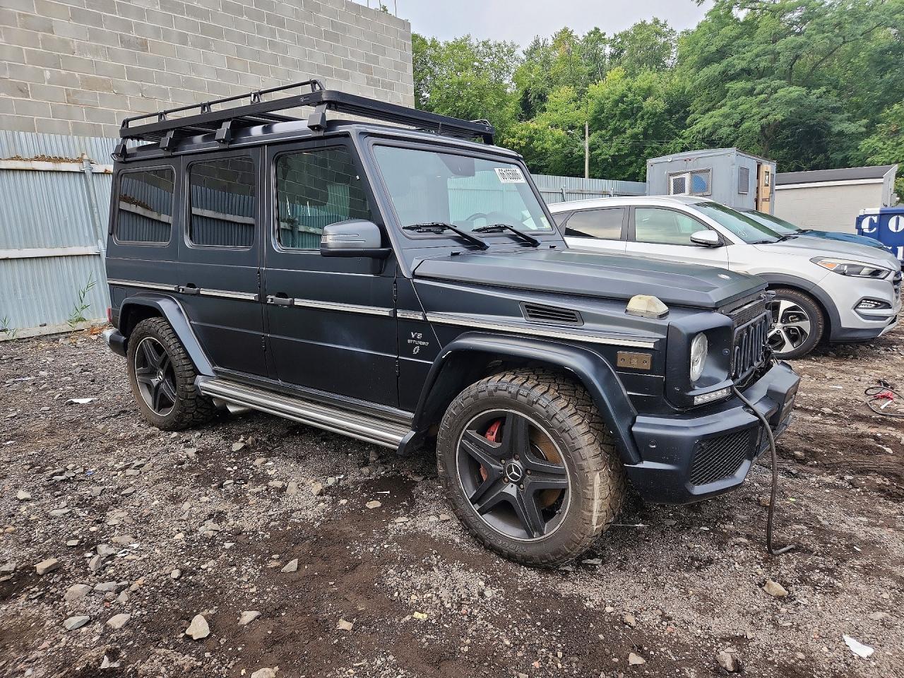 2013 Mercedes-benz G 63 Amg Черный vin: WDCYC7DF2DX205246