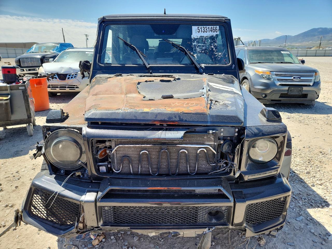 2013 Mercedes-benz G 63 Amg Черный vin: WDCYC7DF2DX212388