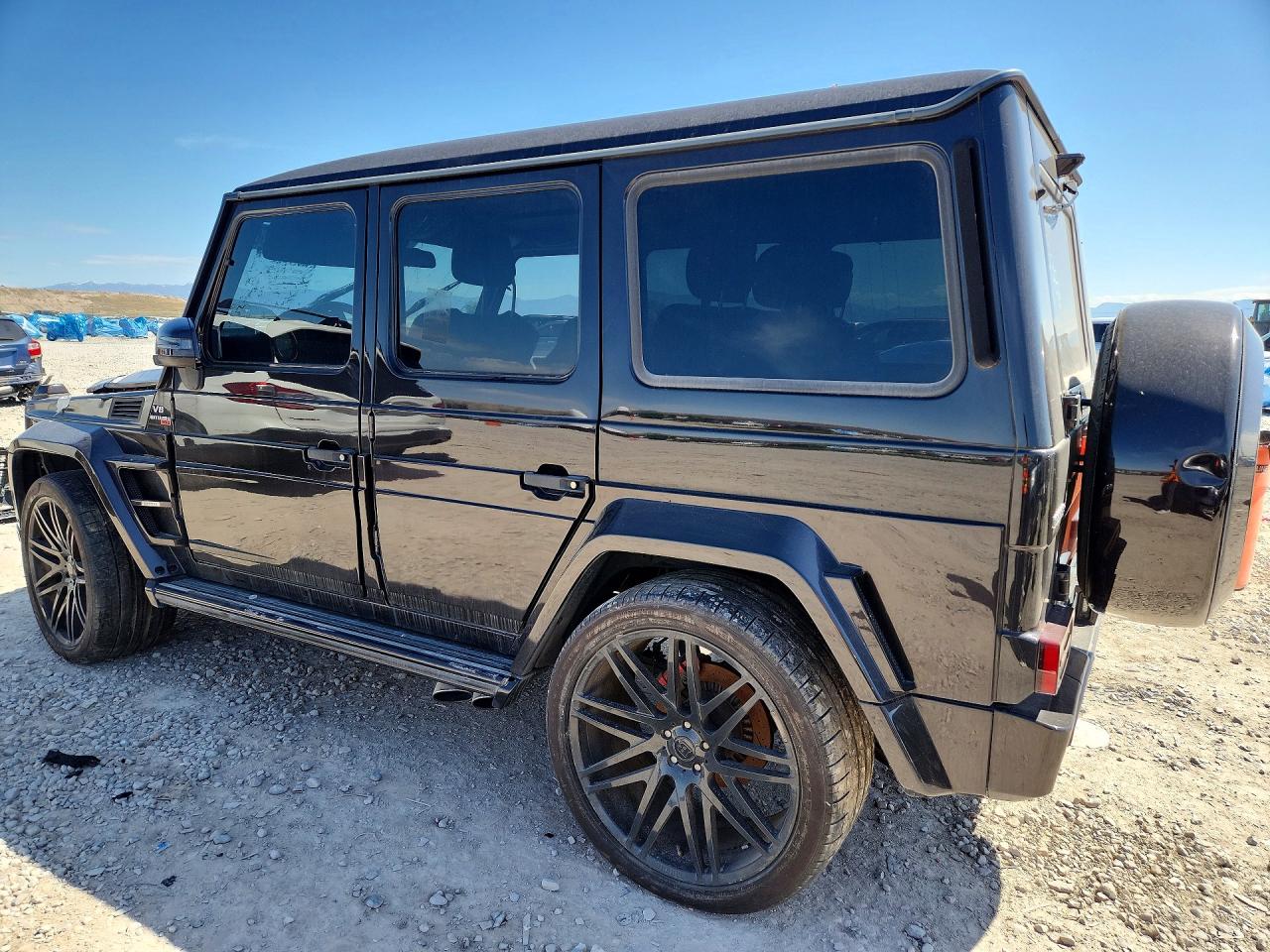 2013 Mercedes-benz G 63 Amg Черный vin: WDCYC7DF2DX212388