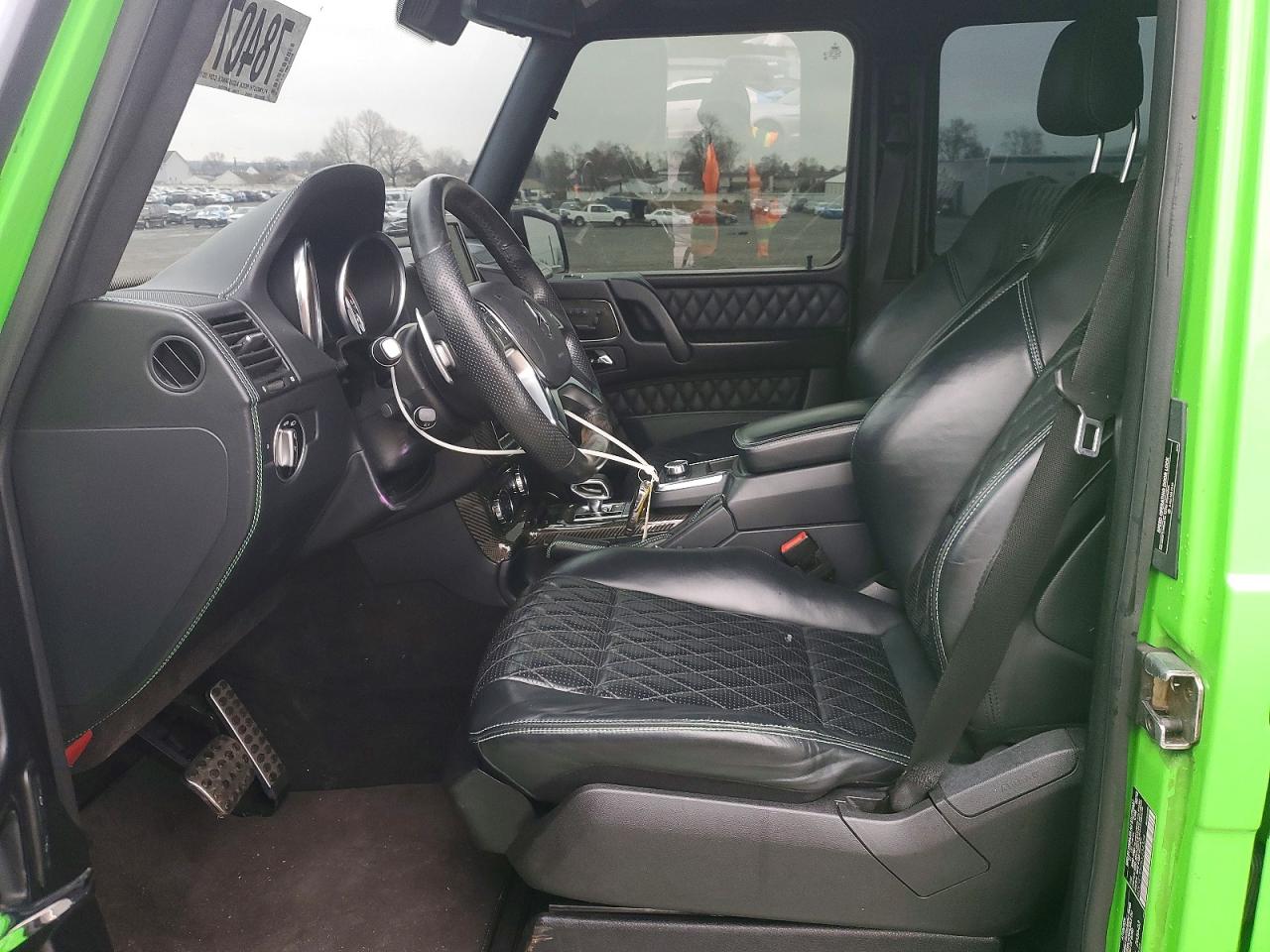 2015 Mercedes-benz G 63 Amg Green vin: WDCYC7DF2FX234328