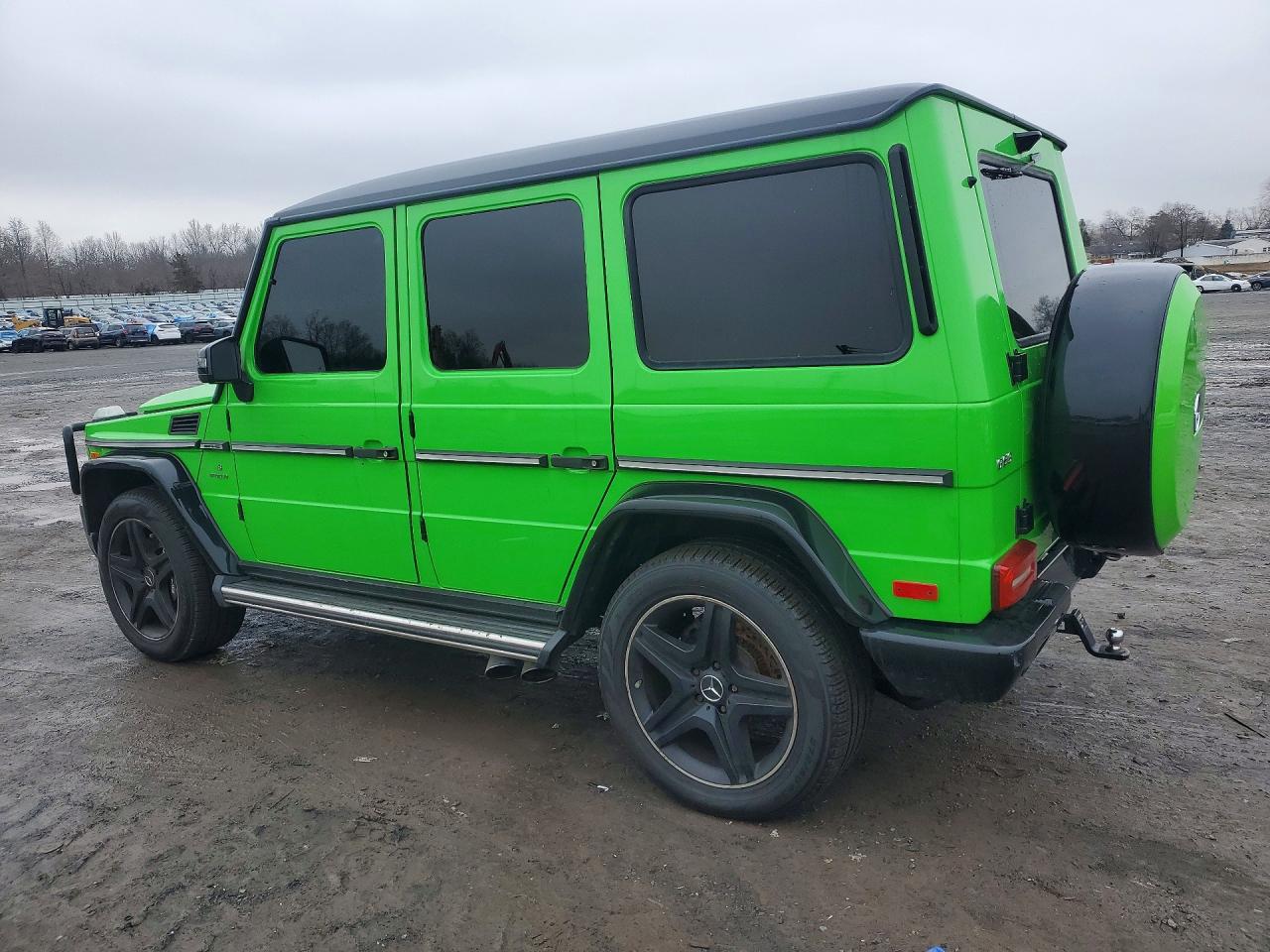 2015 Mercedes-benz G 63 Amg Green vin: WDCYC7DF2FX234328