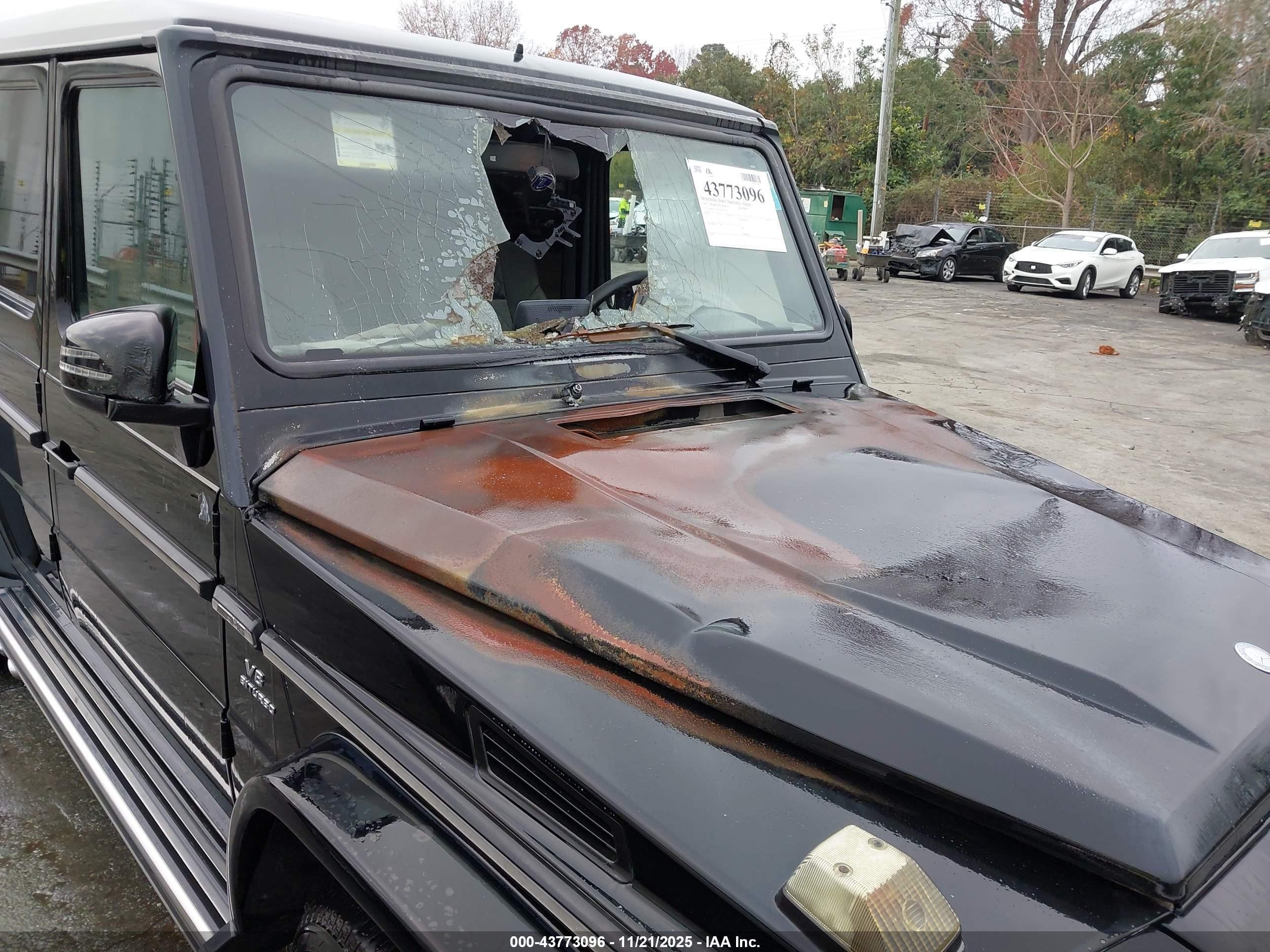 2015 Mercedes-benz G 63 Amg 4matic Black vin: WDCYC7DF2FX235205