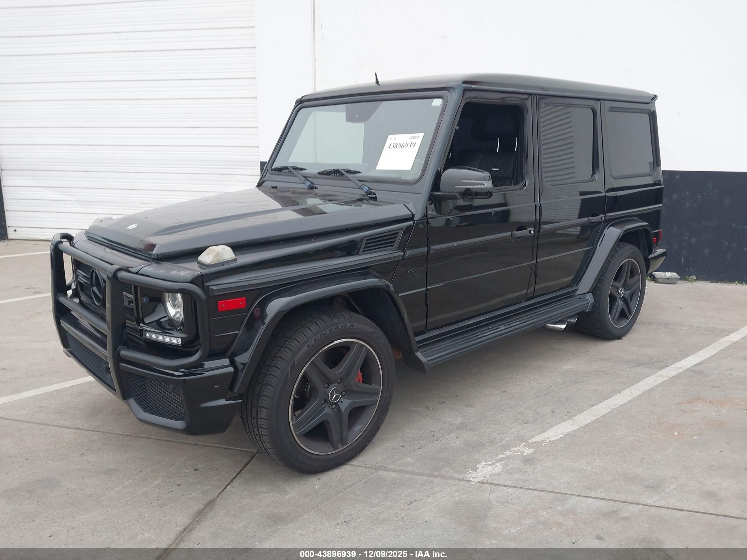 2015 Mercedes-benz G 63 Amg 4matic Black vin: WDCYC7DF2FX235642