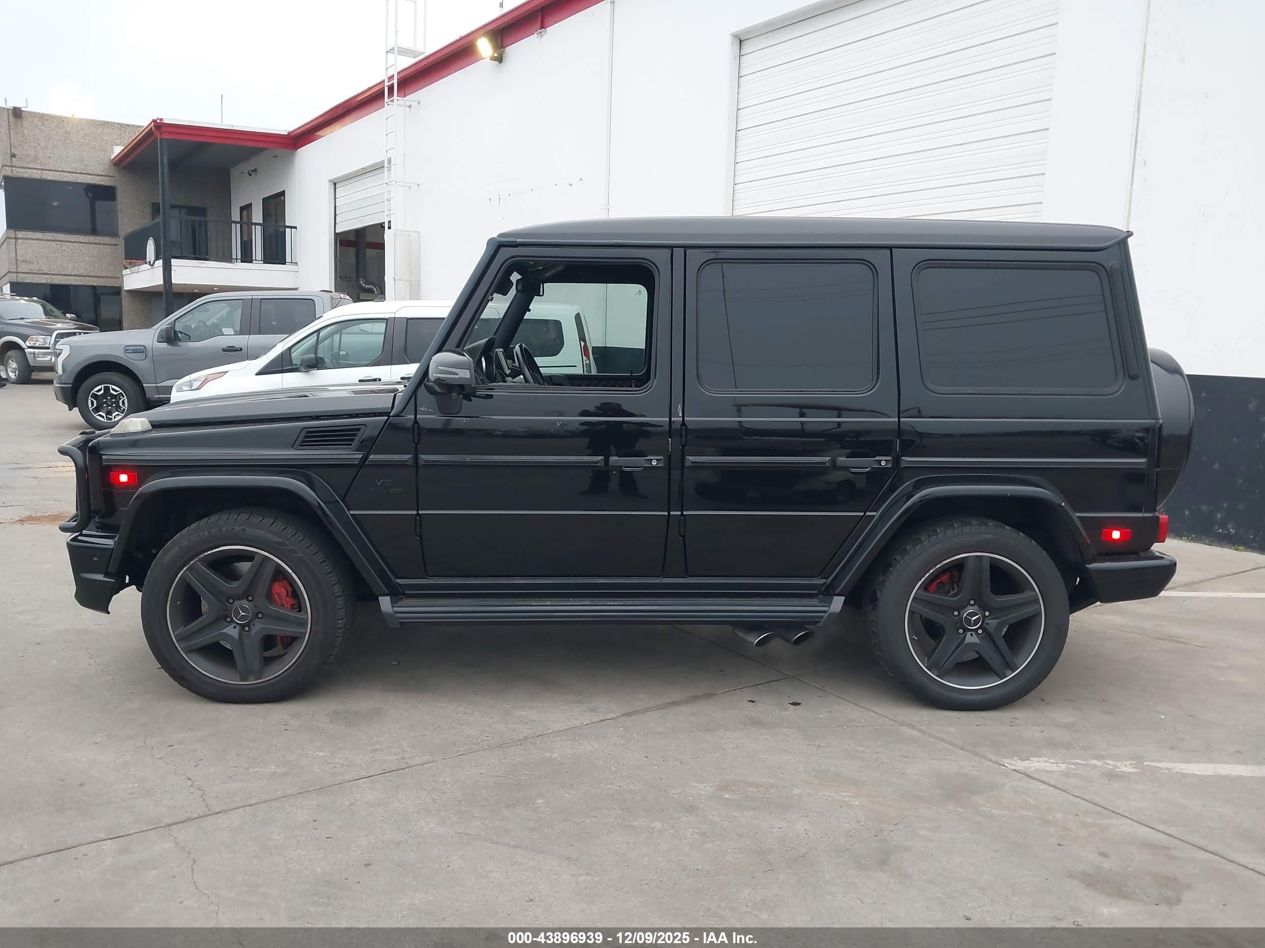 2015 Mercedes-benz G 63 Amg 4matic Black vin: WDCYC7DF2FX235642