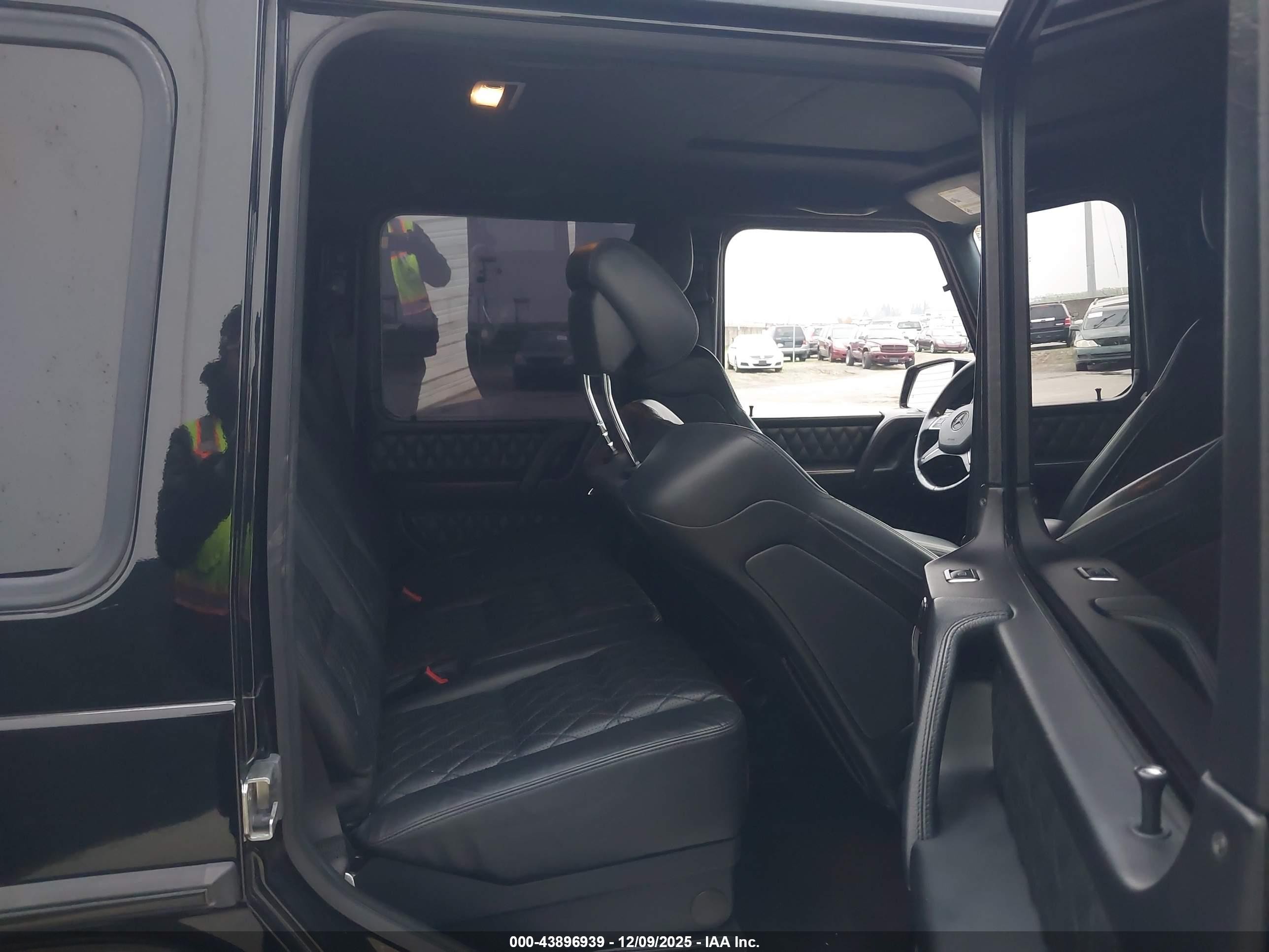 2015 Mercedes-benz G 63 Amg 4matic Black vin: WDCYC7DF2FX235642