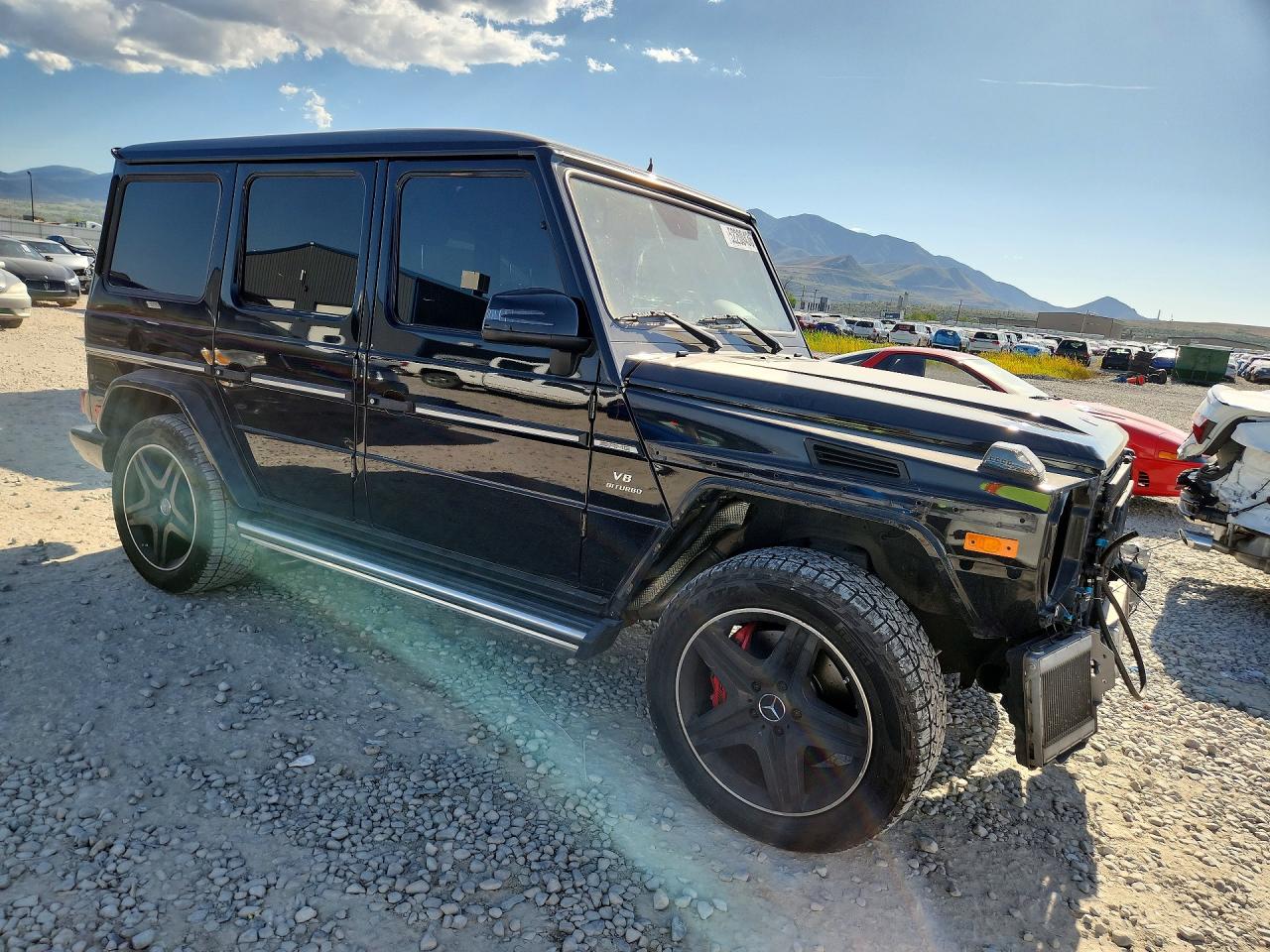 2016 Mercedes-benz G 63 Amg Black vin: WDCYC7DF2GX246870