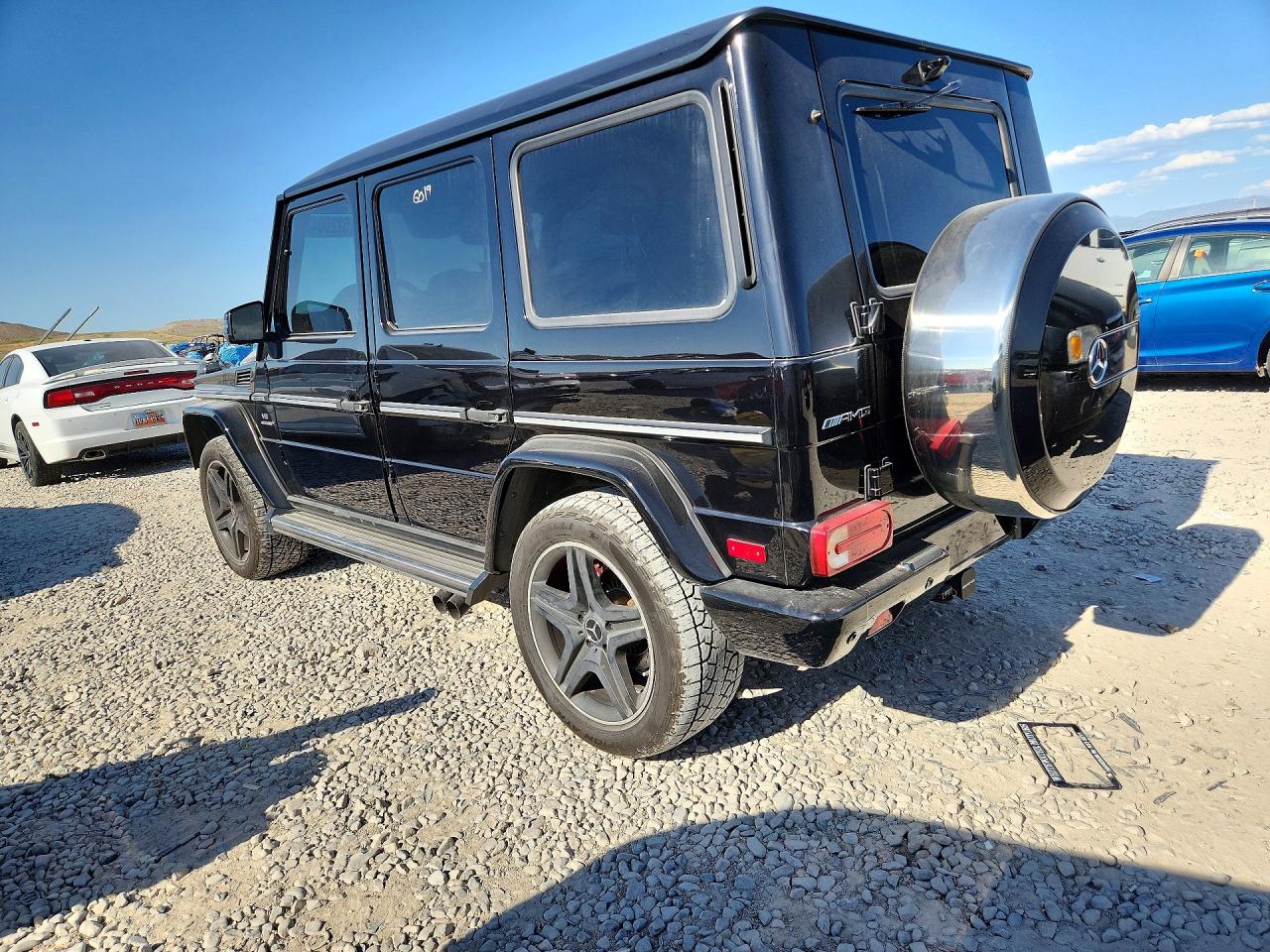 2016 Mercedes-benz G 63 Amg Black vin: WDCYC7DF2GX246870
