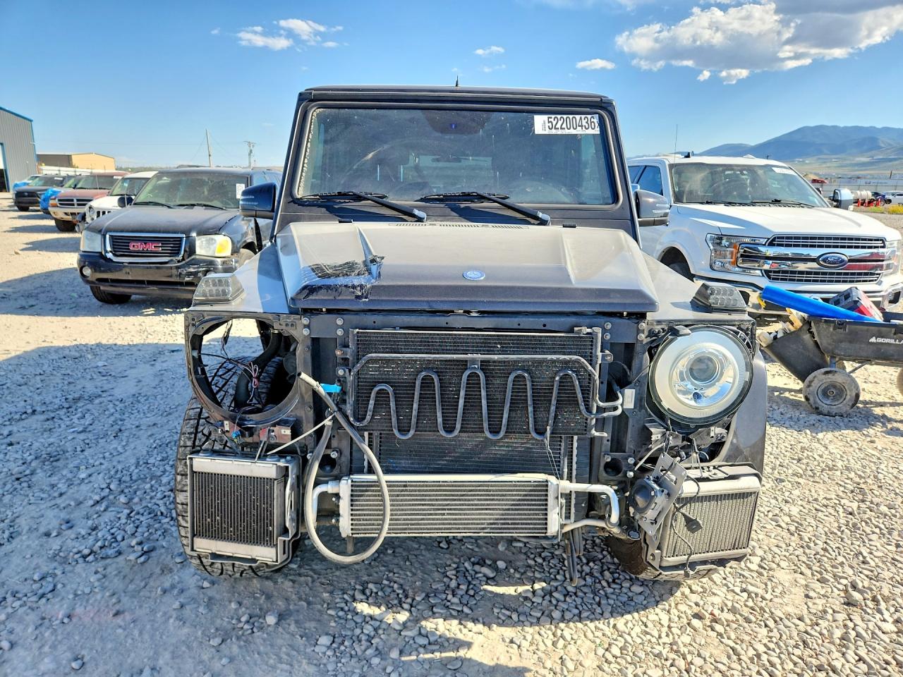 2016 Mercedes-benz G 63 Amg Black vin: WDCYC7DF2GX246870