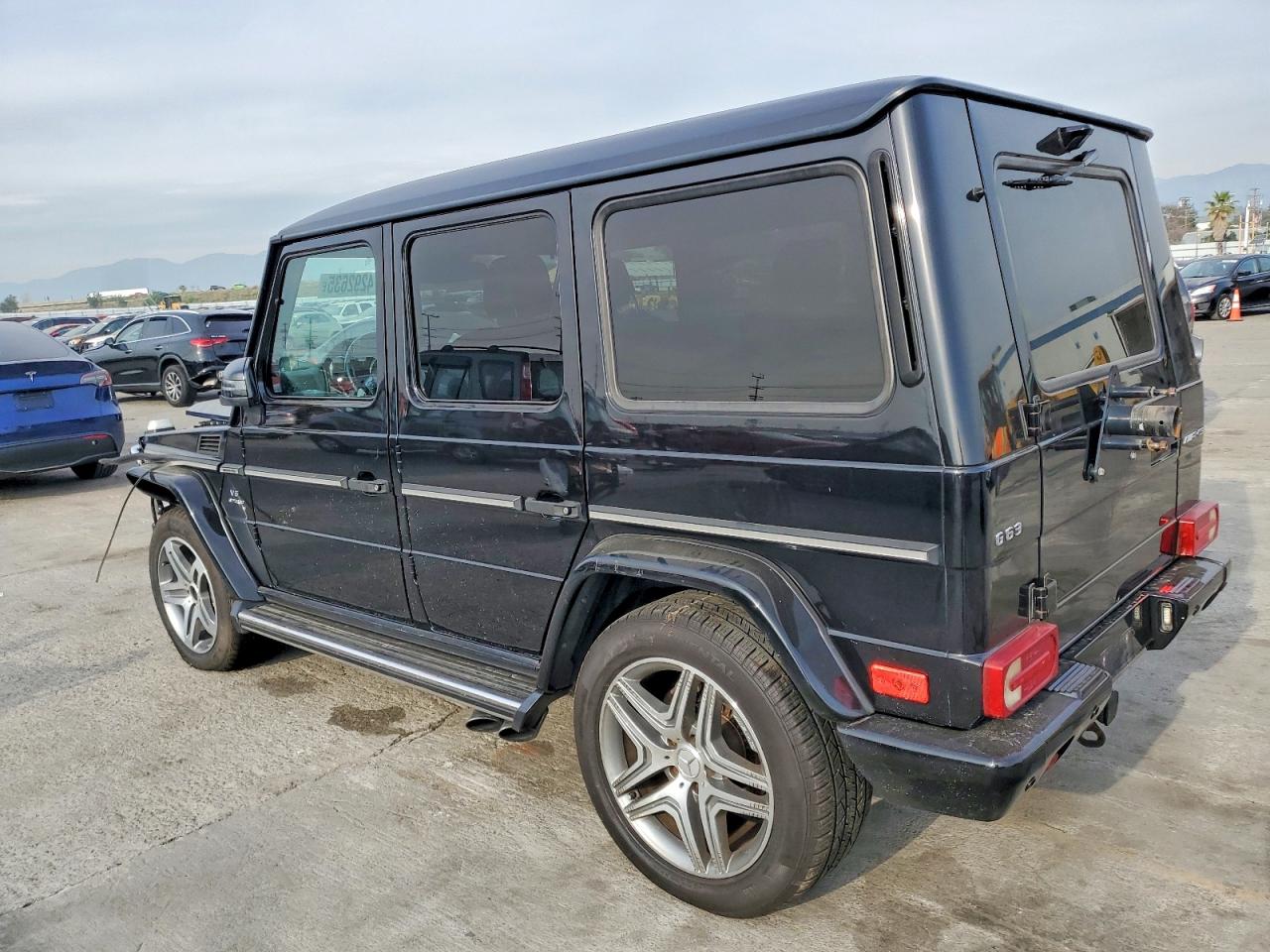 2013 Mercedes-benz G 63 Amg Черный vin: WDCYC7DF3DX198324