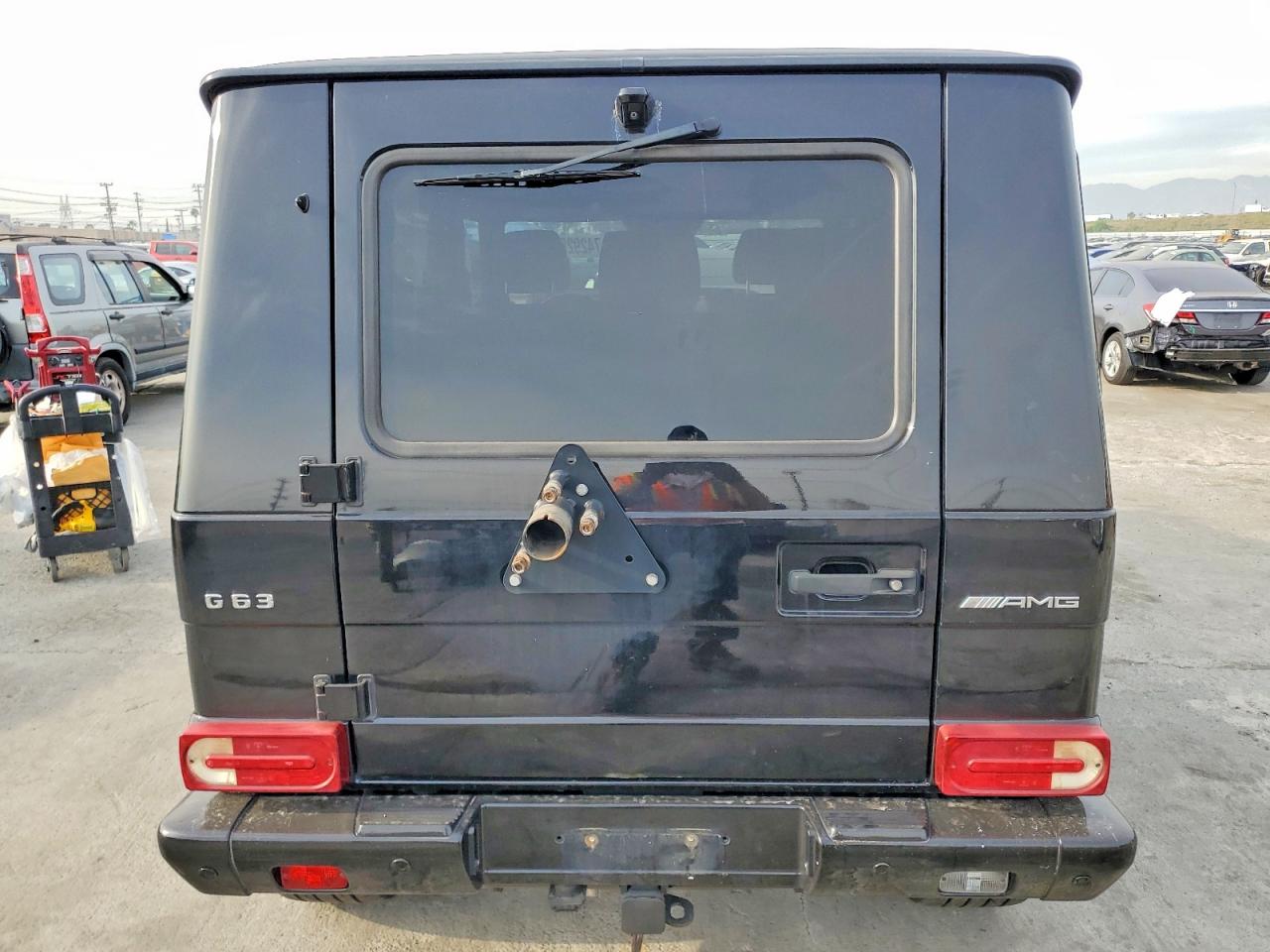 2013 Mercedes-benz G 63 Amg Черный vin: WDCYC7DF3DX198324
