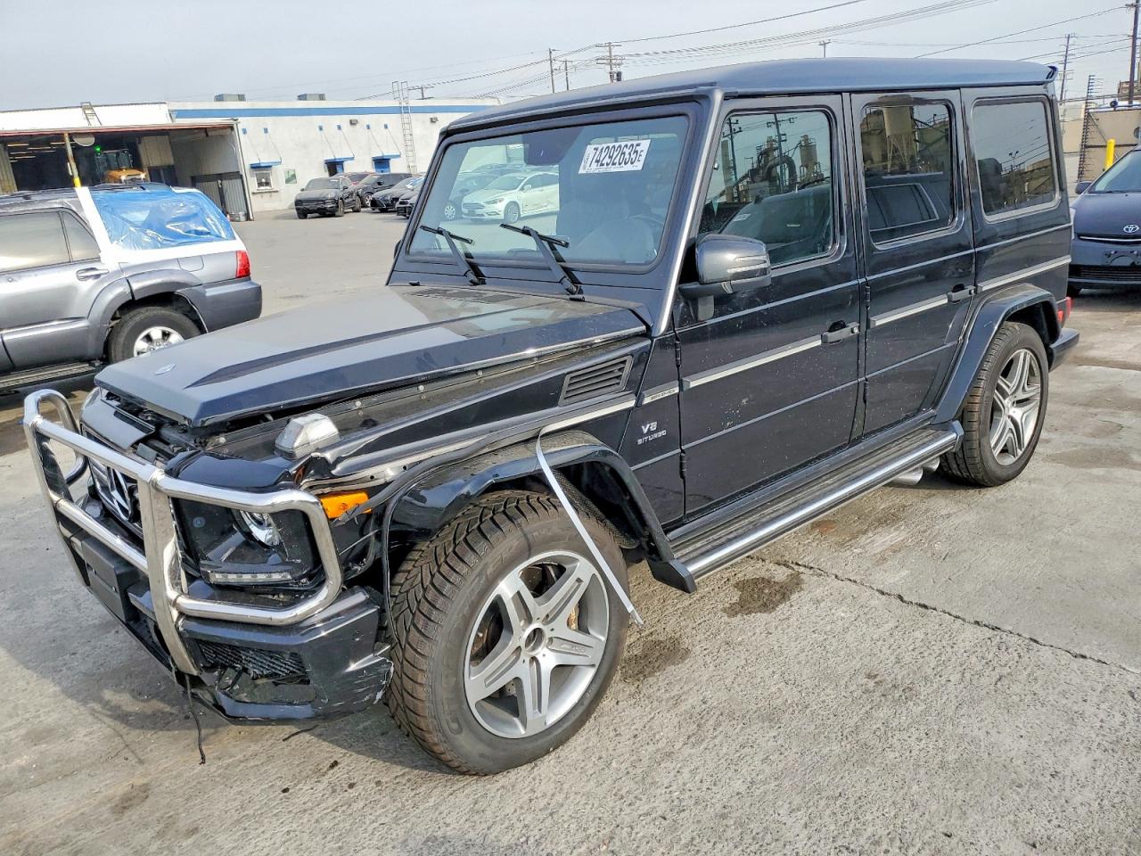 2013 Mercedes-benz G 63 Amg Черный vin: WDCYC7DF3DX198324