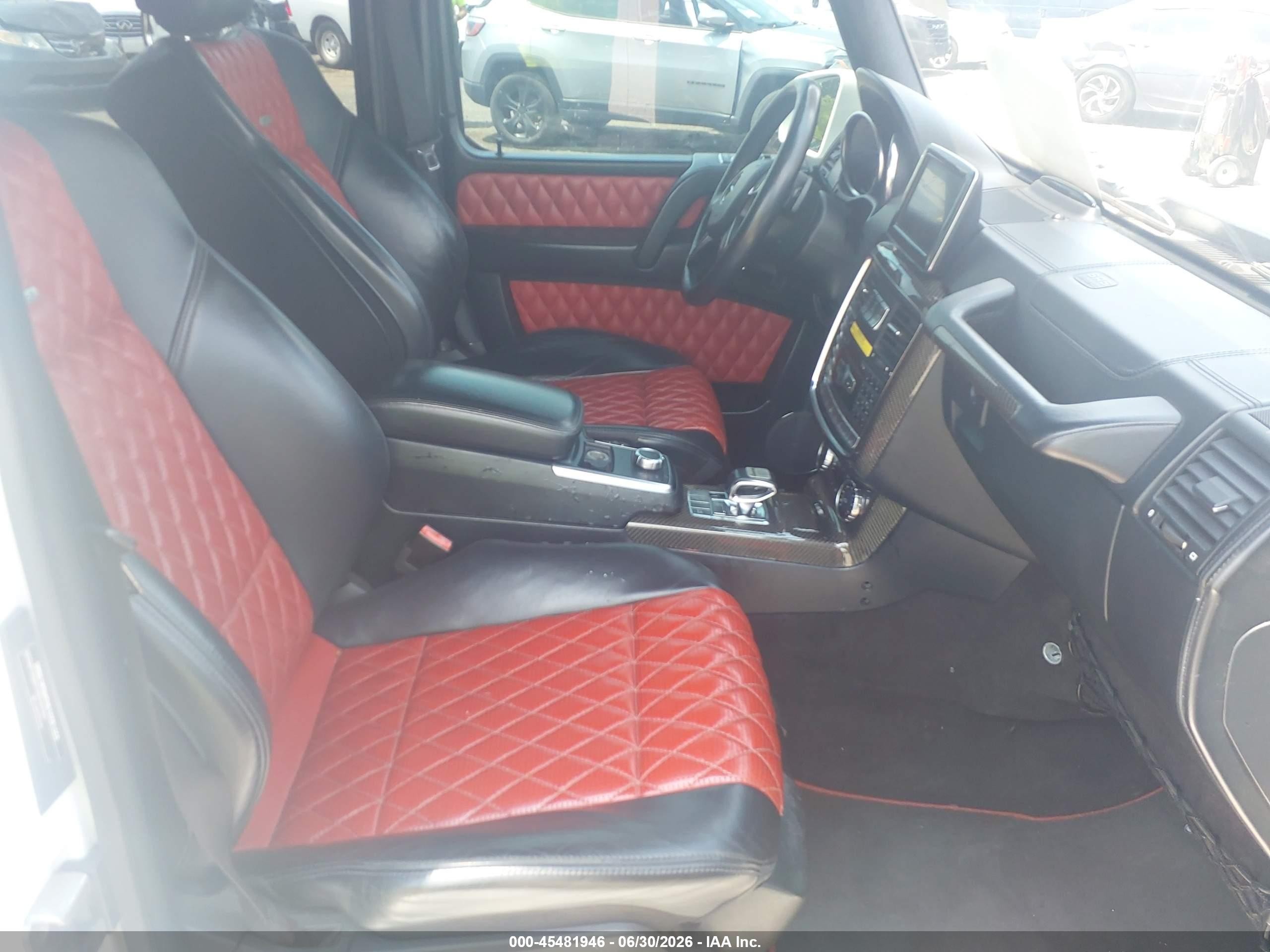 2014 Mercedes-benz G 63 Amg 4matic White vin: WDCYC7DF3EX223563