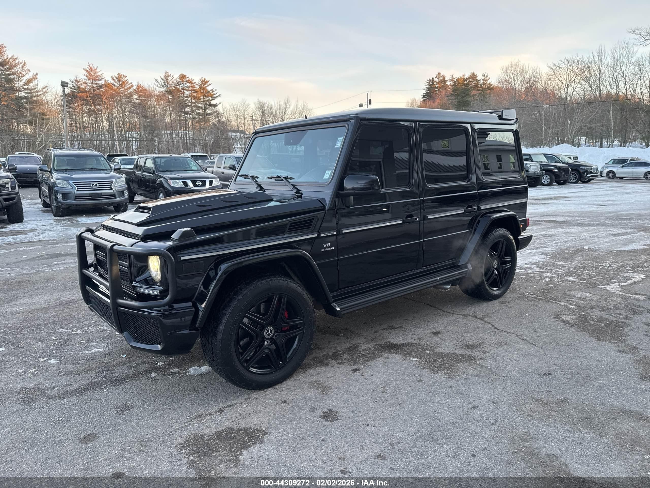 2013 Mercedes-benz G 63 Amg 4matic Черный vin: WDCYC7DF4DX208407