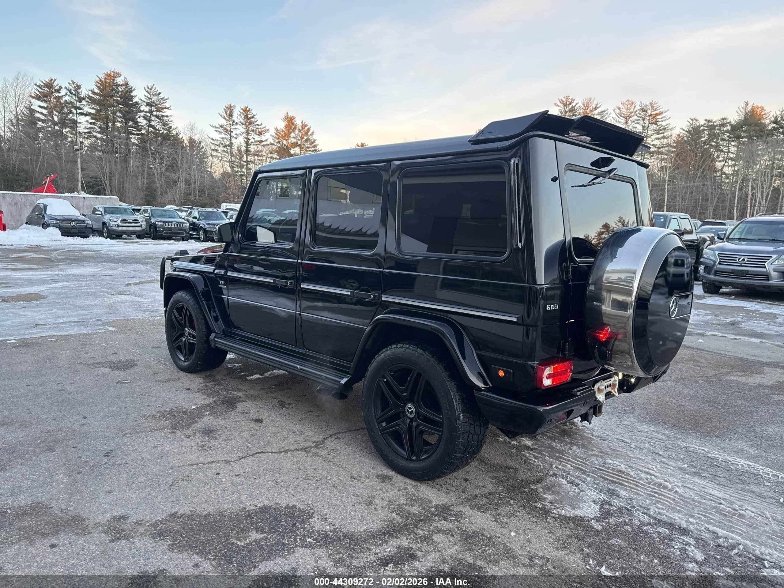2013 Mercedes-benz G 63 Amg 4matic Черный vin: WDCYC7DF4DX208407