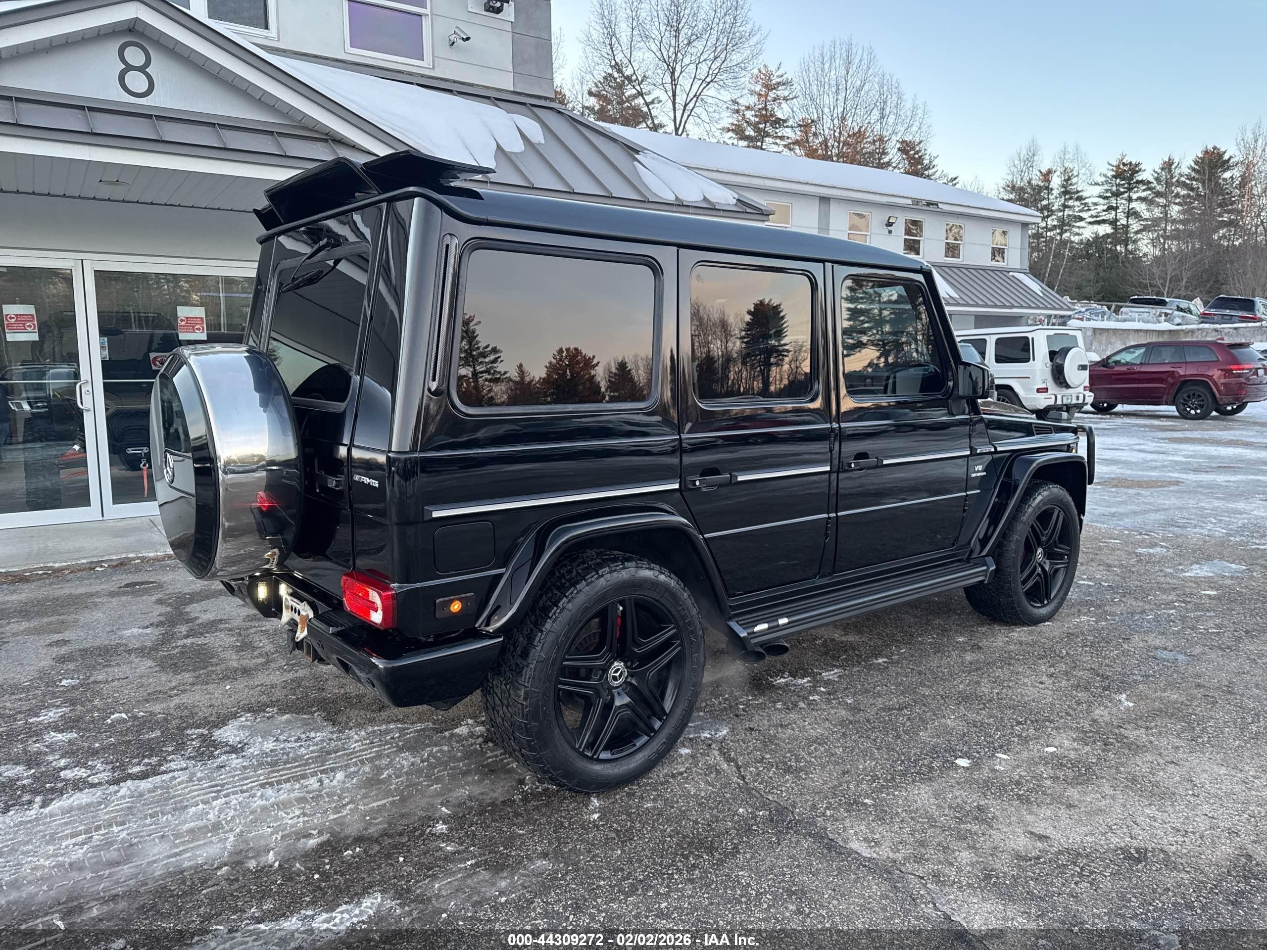 2013 Mercedes-benz G 63 Amg 4matic Черный vin: WDCYC7DF4DX208407