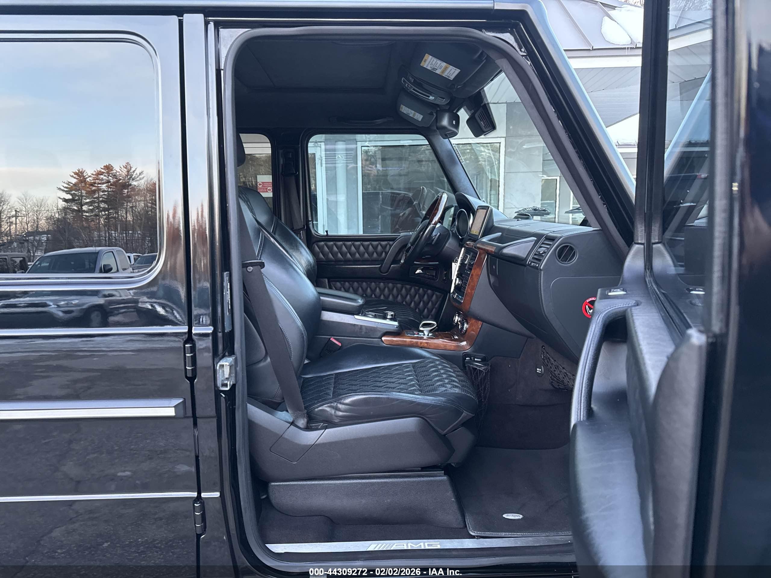 2013 Mercedes-benz G 63 Amg 4matic Черный vin: WDCYC7DF4DX208407