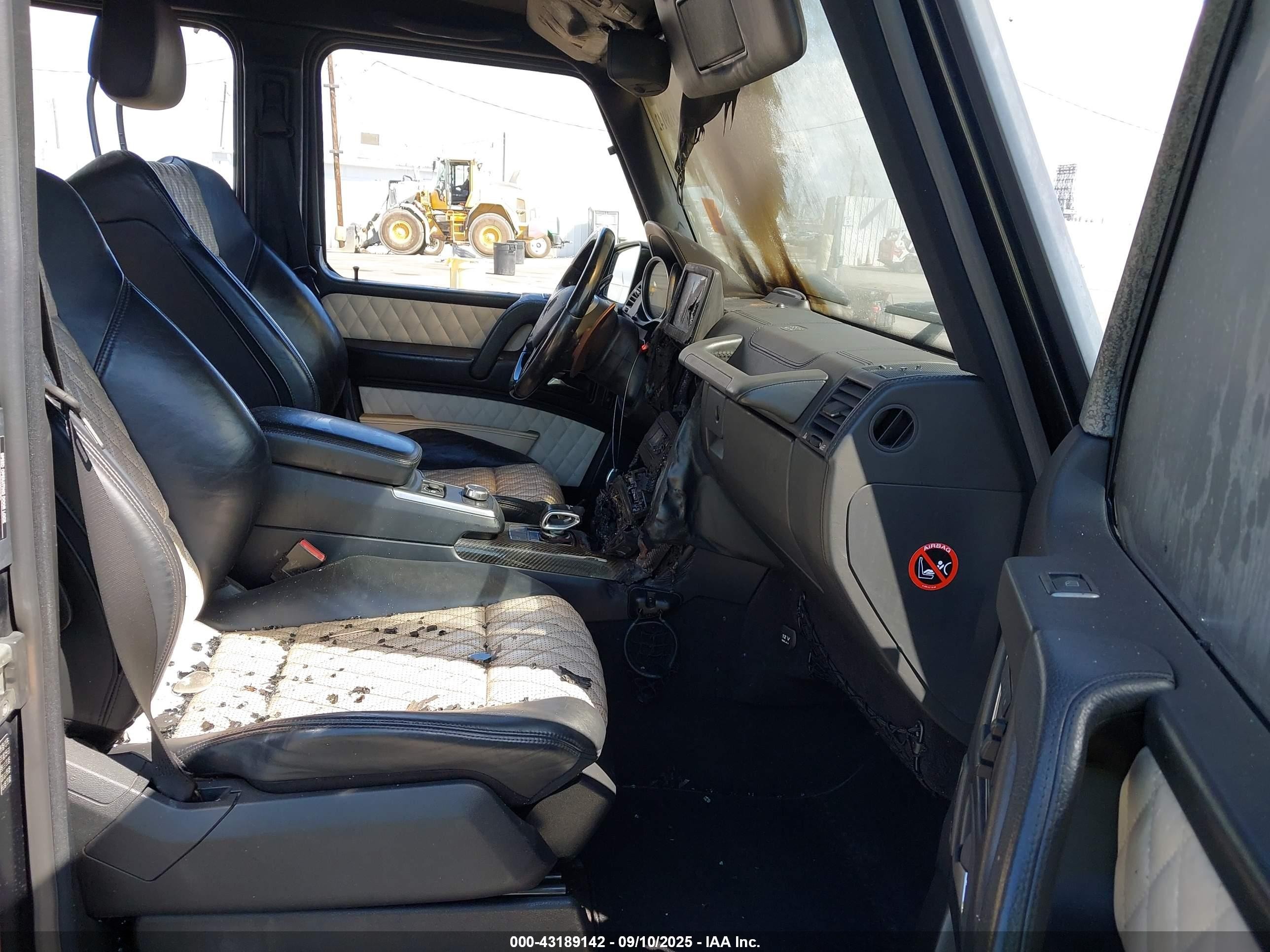 2015 Mercedes-benz G 63 Amg 4matic Black vin: WDCYC7DF4FX233990