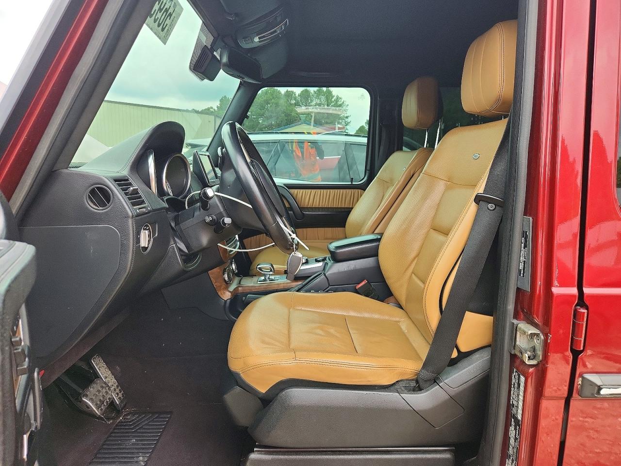 2015 Mercedes-benz G 63 Amg Red vin: WDCYC7DF4FX239949